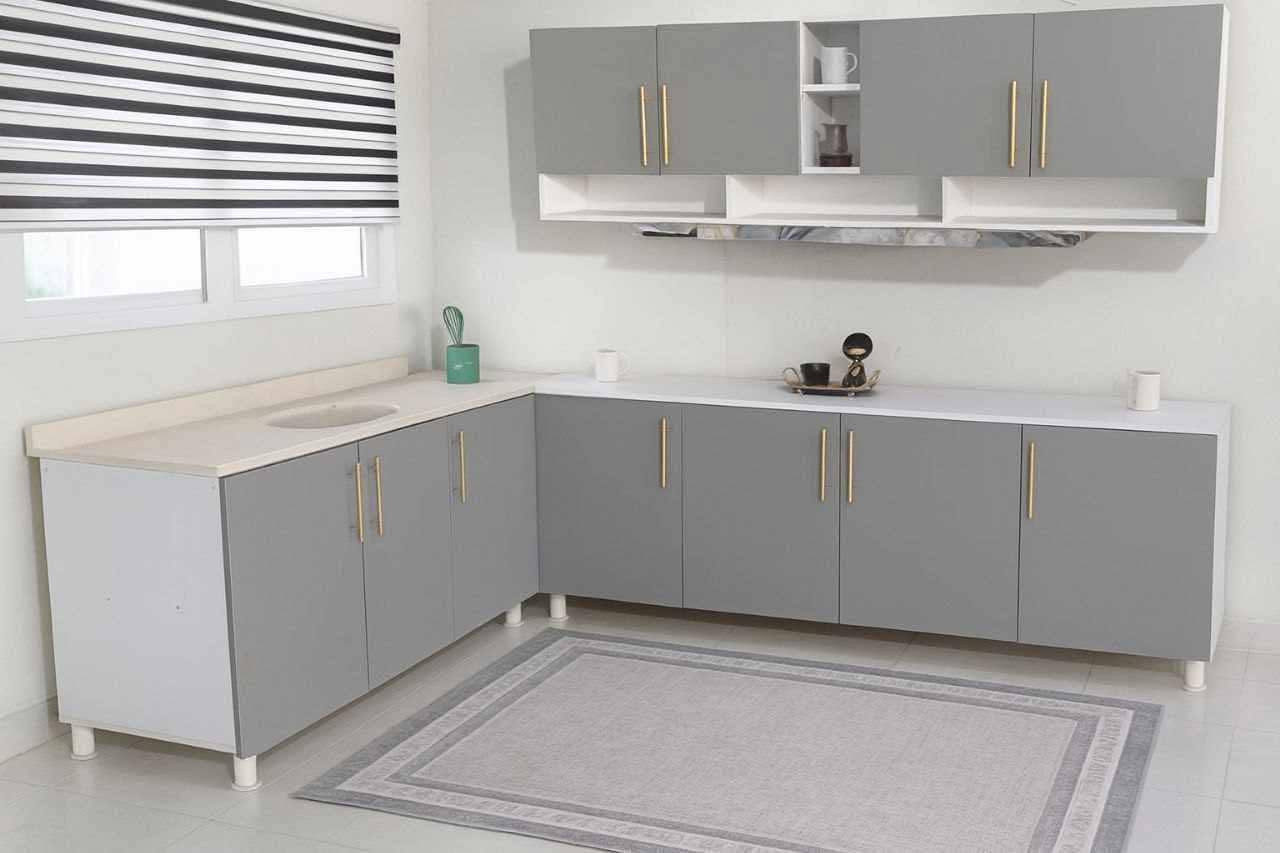 كاونتر • MDF تركي • ٣ قطع