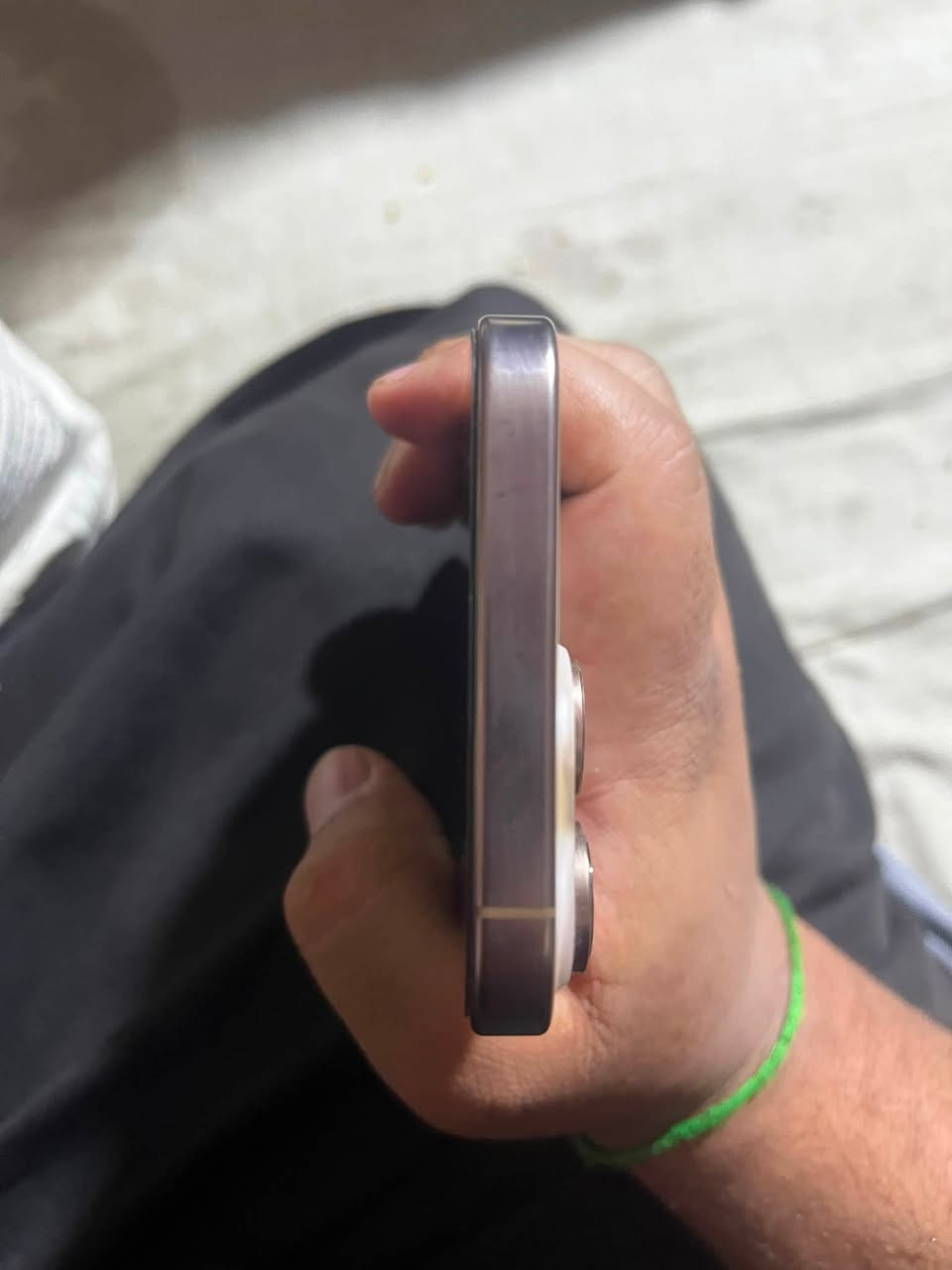 ايفون 16 بروماكس  نضافه ٩٧بلميه كفاله من كلشي بطاريه 91 مشحون 420مره شرق اوسط مكاني بصره حي الاصدقاء رقمي ***********

سعره مليون و375 وبيه مجال قليل
