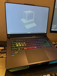 اسوس ROG G16 • i9-14 مكسور • RTX 4060 8GB