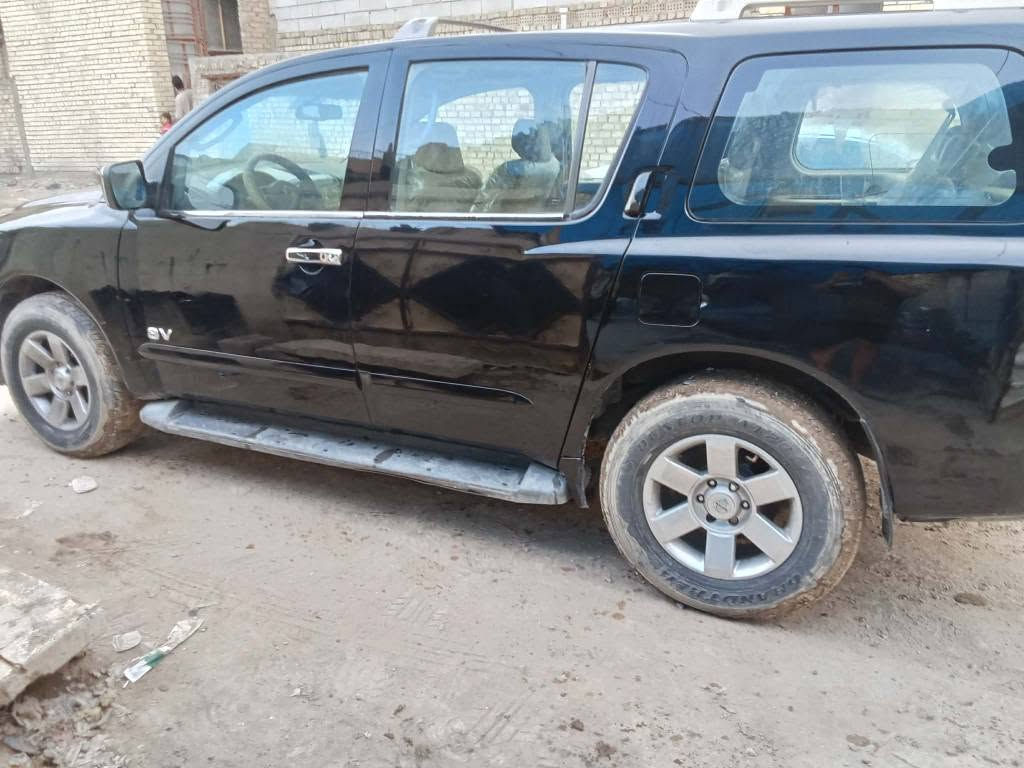 ارمادا موديل 8 رقم بغداد الدولي باسمي
مكفوله من الحادث وطخه  بيهه صبغ حزام اثر جراد   شواصي شرط كله جديد ع وضع شركه 
كير محرك شرط الكفاله جديد 8 سلندر  عليهه منضومه غاز ايطاليه شغاله ٨٠ لتر
تبريد تدفئه كله شغال صدر جديد
شاشه كبيره 
كشنات تحكم كهرباء  كله جلد
7 راكب جبيره وعائليه
السعر 88 وبيهه مجال شي بصيط
📞للتواصل: ***********
مكاني بغداد 
.
.يرهم مراوس بغداد, العراق
