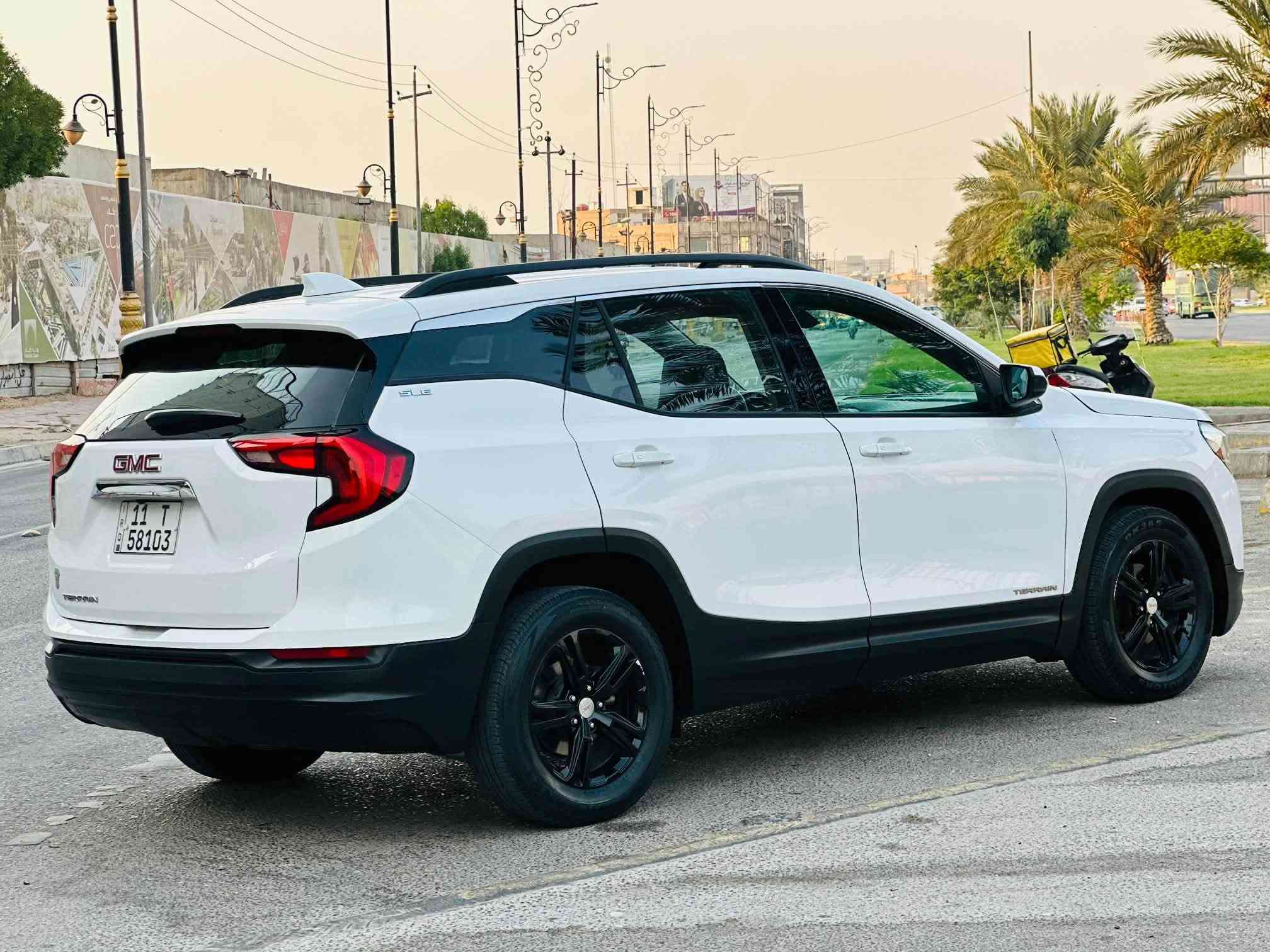 جي ام سي تيران 2018 رقم بغداد انگليزي سنويه لل30السعر 137 وبيها مجال فول مواصفات عدا الفتحه فئه SLT بصمه تشغيل بصمه ابواب جنطه كهربائيه كشنات جلد كهربائيه شاشه كامره دواره تشغيل عن بعد محرك 1500 توربو محرك وكير مكفولات السياره على وضع الشركه تراي زيرو حادثها بنيد فقط ضرر خارجي ايرباك ستيرن فقط والباقي كفاله عااامه ضربه وصبغ وتبديل صور الحادث بل منشور مكاني كربلاء الاستفسار***********
