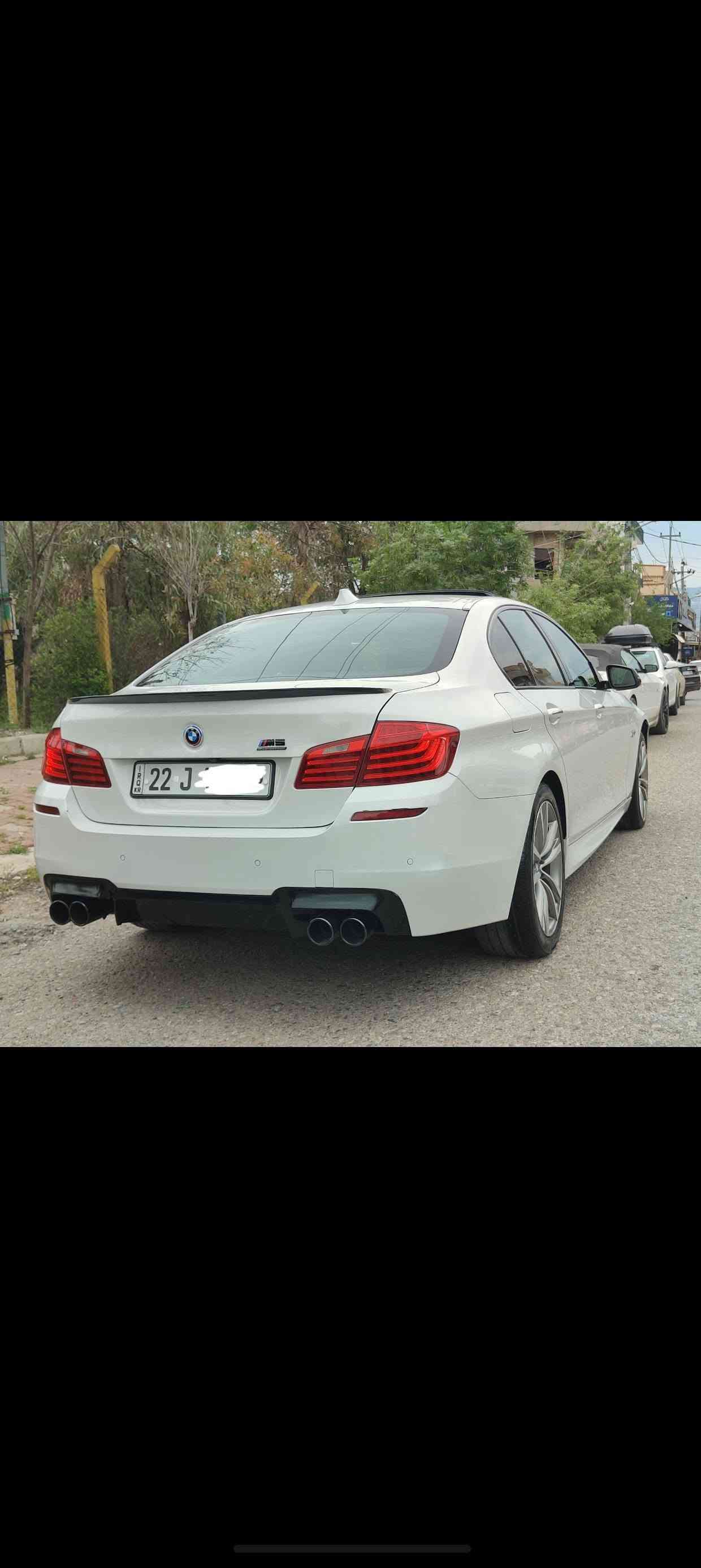 Bmw f10 528i 2016
*********** 
 کتابی جام ڕەش %80  ۲مانگە بۆی کراوە 
 لایتی ۲۰۲۰ گێچ ئەلکترۆنی
سوکانی m power
 ‌بەگ لایت ‌led
‌۳ مۆدی لێخوڕین 
شاشە گەورە 
سڵایت گەورە 
٤ جام auto
کوشن جلد 
کوشن هیتەر
کوشن کارەبا
تەبرید ساردو گەرم بە شەرت
فلنجەکانی گۆڕاوە 
تاقم بەنسی تازە
 ٤ تایەی تازە
گێڕو مەکینەی بە شەرتی ۱۰ فیتەر 
سەنەوی ۲۰۳۱ تازە
تەبرید ۲ زۆن 
پۆڵیش و قەڵەمکای کراوە سەیارەکە نمونەیە لە جوانی 
سیستەمی سەماعە   
ئەخیر مۆدێلە لەم جۆرە
نیو چەمەلەغی سەکن بۆیاخە بێ ناو گرتن بێ ئێرباگ
گەر موشتەری نیت سەری خۆت و منیش مەیەشێنە 
ئەدمین ❤️ السليمانية, العراق

نص مكتوب في الصور:
- ماشاءالله