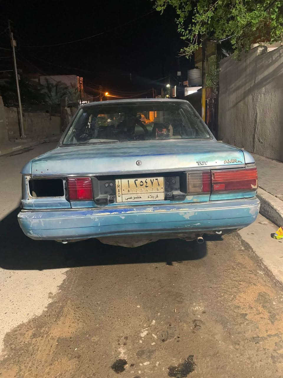 السلام عليكم موديل 91 سنويه ساقطه 2019  الشرعي كربلاء معروضه 13 محرك بلاد كير عادي شرط التحويل *********** مكان السياره بغداد المعامل
