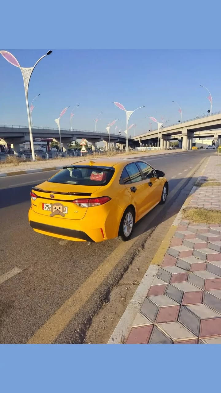 للبيع كورله 2022 تكسي محسن بصمه 
ظرره بونيت امبدل 
سياره جاهزه غاز. بانزي
رقم كركوك  تحويل مباشر
السعر 175 $ ماشيه 86 الف
رقم الهاتف ***********  ***********
