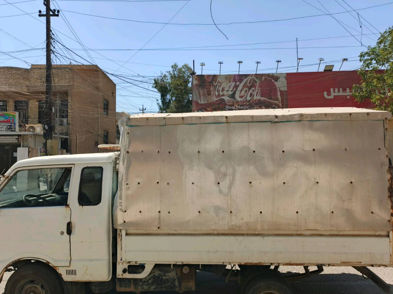 كيا بنجو موديل 1994 سنويه ساقطه رقم شاصي ممسوح رقم الماني سنويه ورقيه في بغداد 50 ورقه