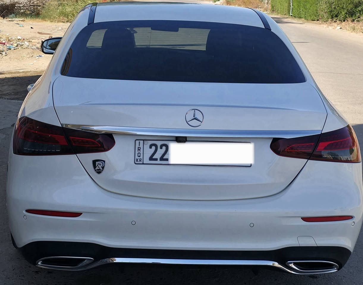 مرسيدس e200 2021
ي ميتين ٢٠٢١
محرك 4 سلندر 2000 تيربو
 كلين تايتل حته الدعاميات كفالة من كلشي 
كلشي بيهة جديد سيارة كلش نضيفة
 ماشية 65 الف ميل بالكيلو يعني 105 الف كيلو
رقمها اربيل 
السعر 35000 الف يعني تلث شدات ونص وبيها مجال
مكاني بغداد ***********

