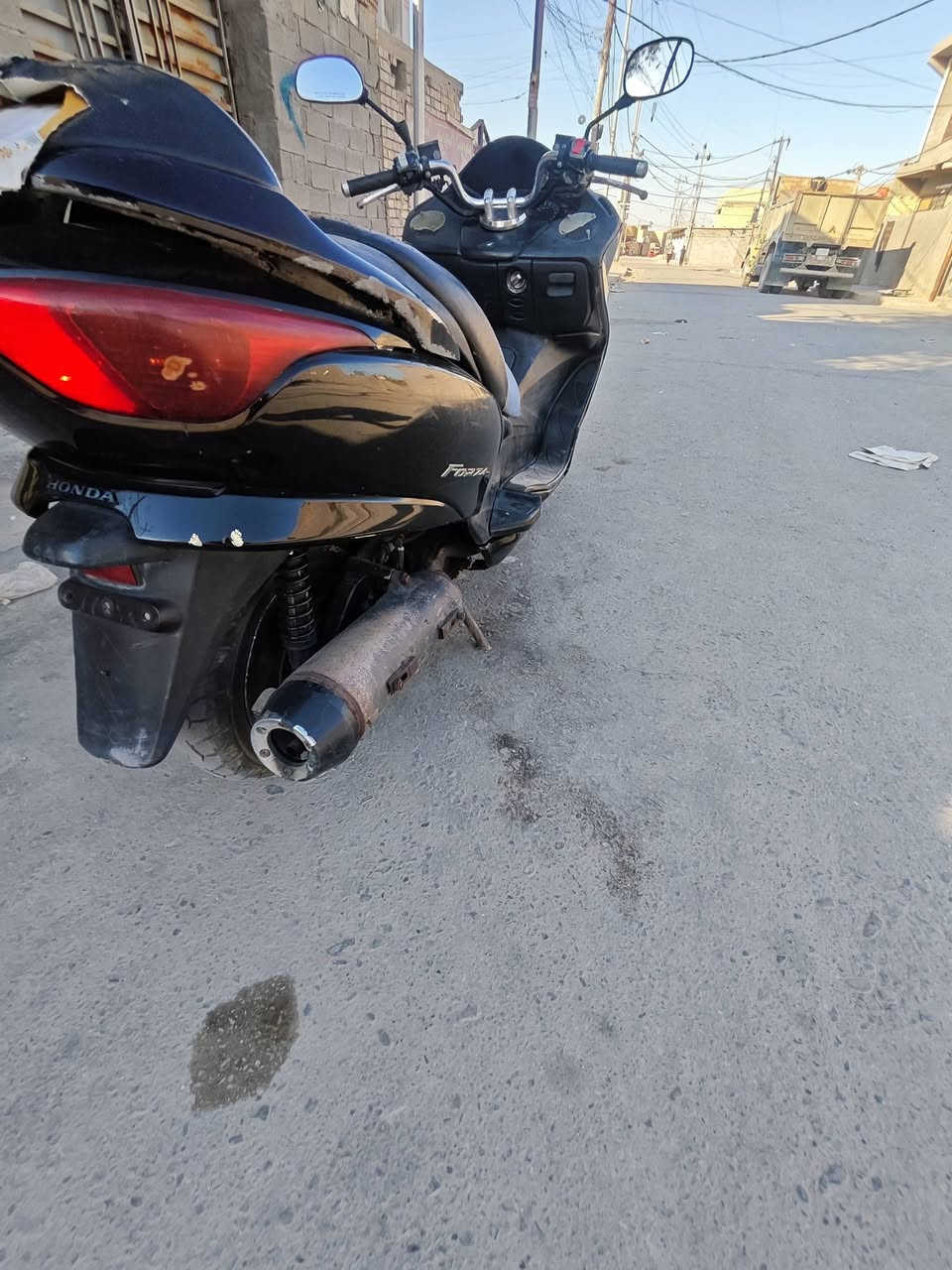 سلام عليكم دراجه مكينه مكفوله فول بانزين وطلع وين متريد
مراوس بطح باندا شرط نضيفه مكاني بغداد ***********

