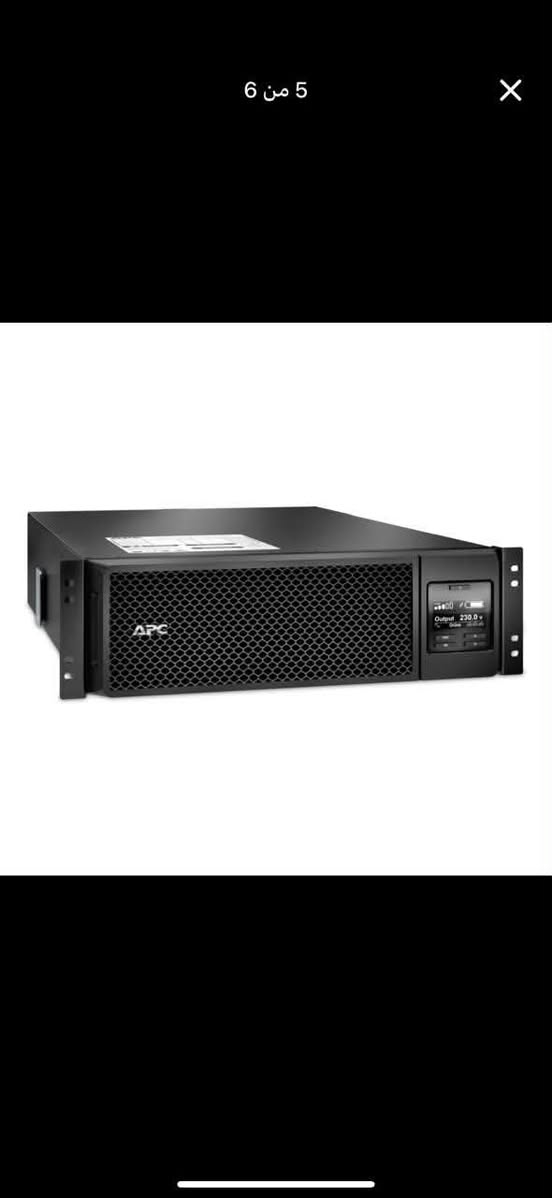 جهاز اون لاين كامل بطاريات اصليه انتاج حديث حجم جهاز 6kv نوع Apc 6kv.  سعر جهاز ٤٥٠ الف نهائي قفله بغداد يوجد تواصل ***********
