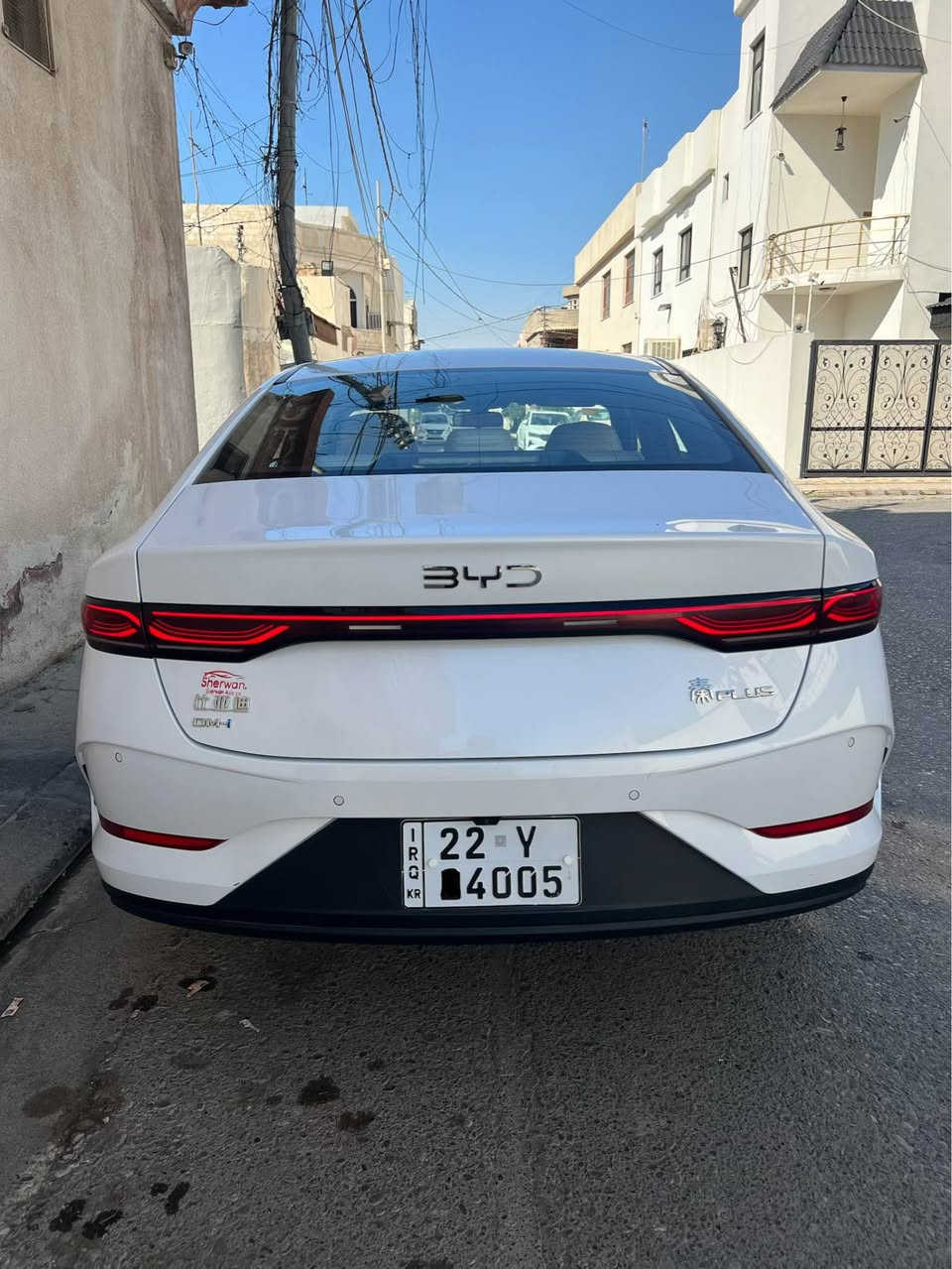 کوردی & عربی
BYD Qin plus 2025
 ناو زەرد 
تەنها ١٤ کم رۆشتیە 
بێ بۆیاغ و بێ سارد
لەهەولێرم
هیچی نیە 
فول ماسەفات
******
داخل کریمی
ماشی ١٤ کم 
بدون صبوغ وبدون بارد
باربیل مابی ای شی سیارە
فول ماصفات

***********  واستئاپ أربيل, العراق
