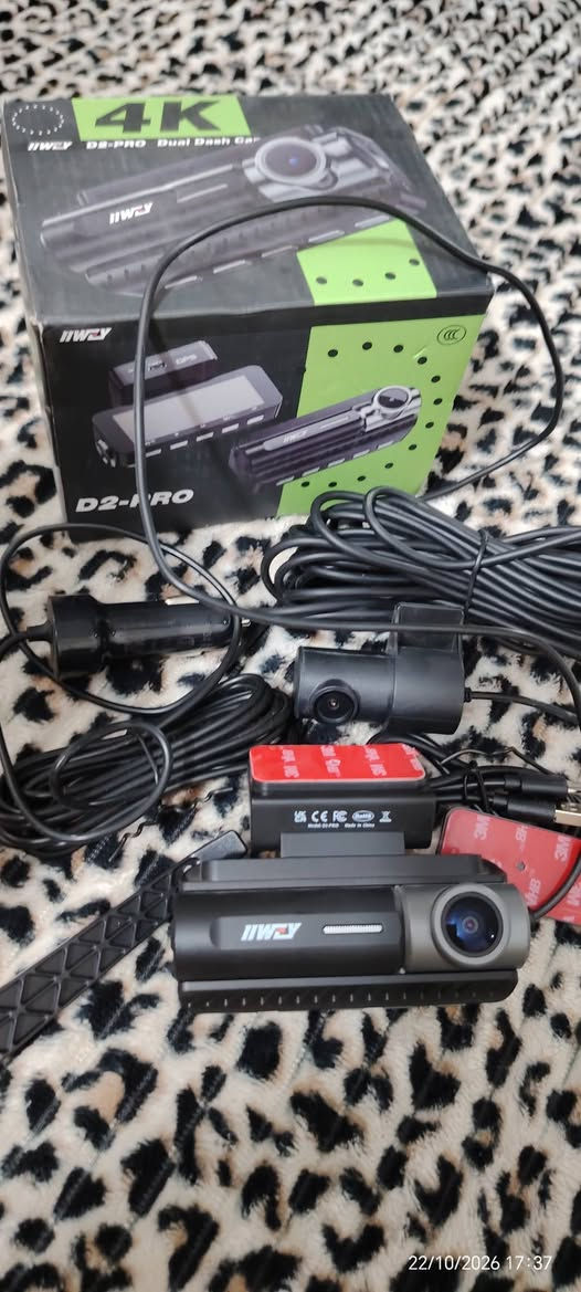 IIWEY D2-PRO • كاميرا 4K • GPS واي فاي 5 جي
