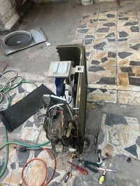 ورشة متنقلة • صيانة انفيرتر • غاز R410