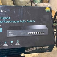 سويتش TL-SG1008MP • ٨ منافذ جيجابت • PoE+ ١٥٣ واط