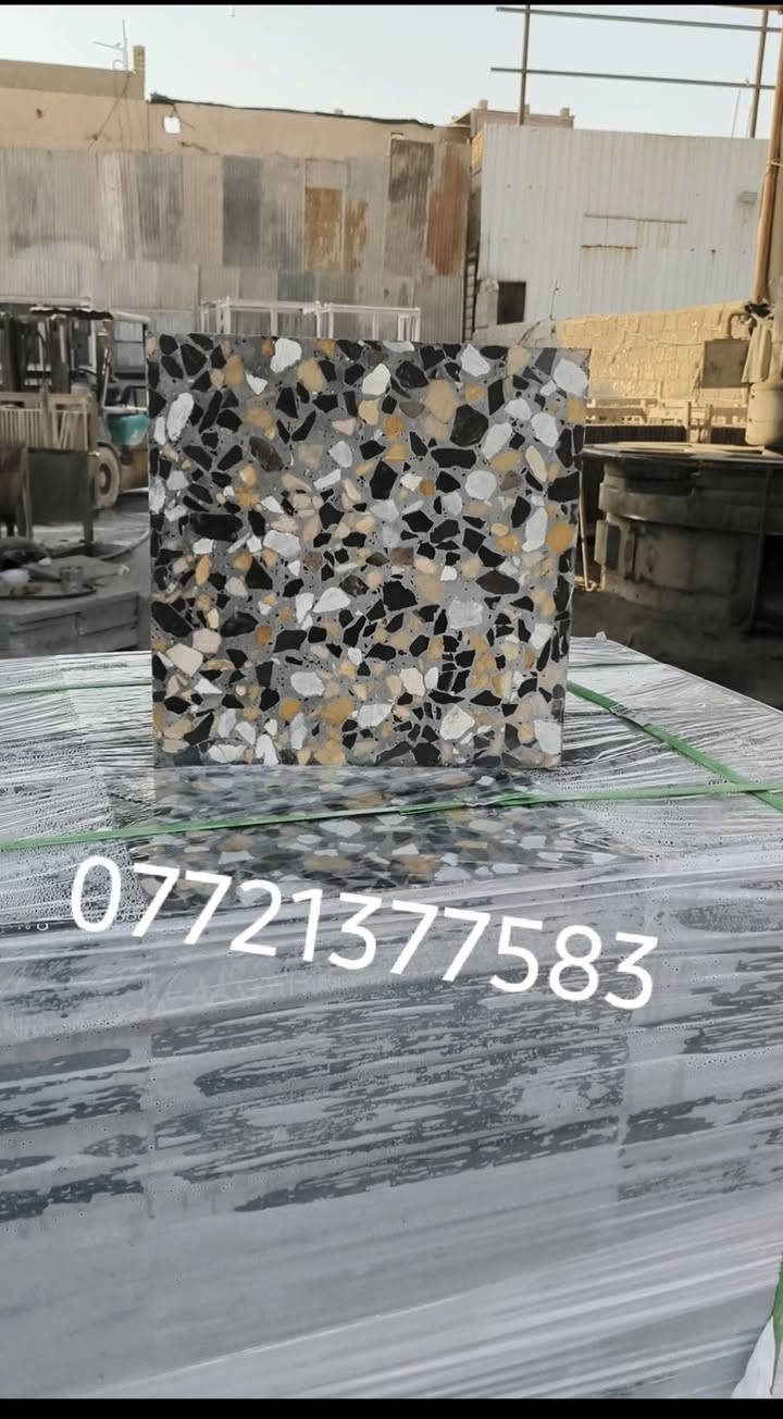 كاشي ٤٠×٤٠ • صنع بغداد • سمنت ابيض سعودي