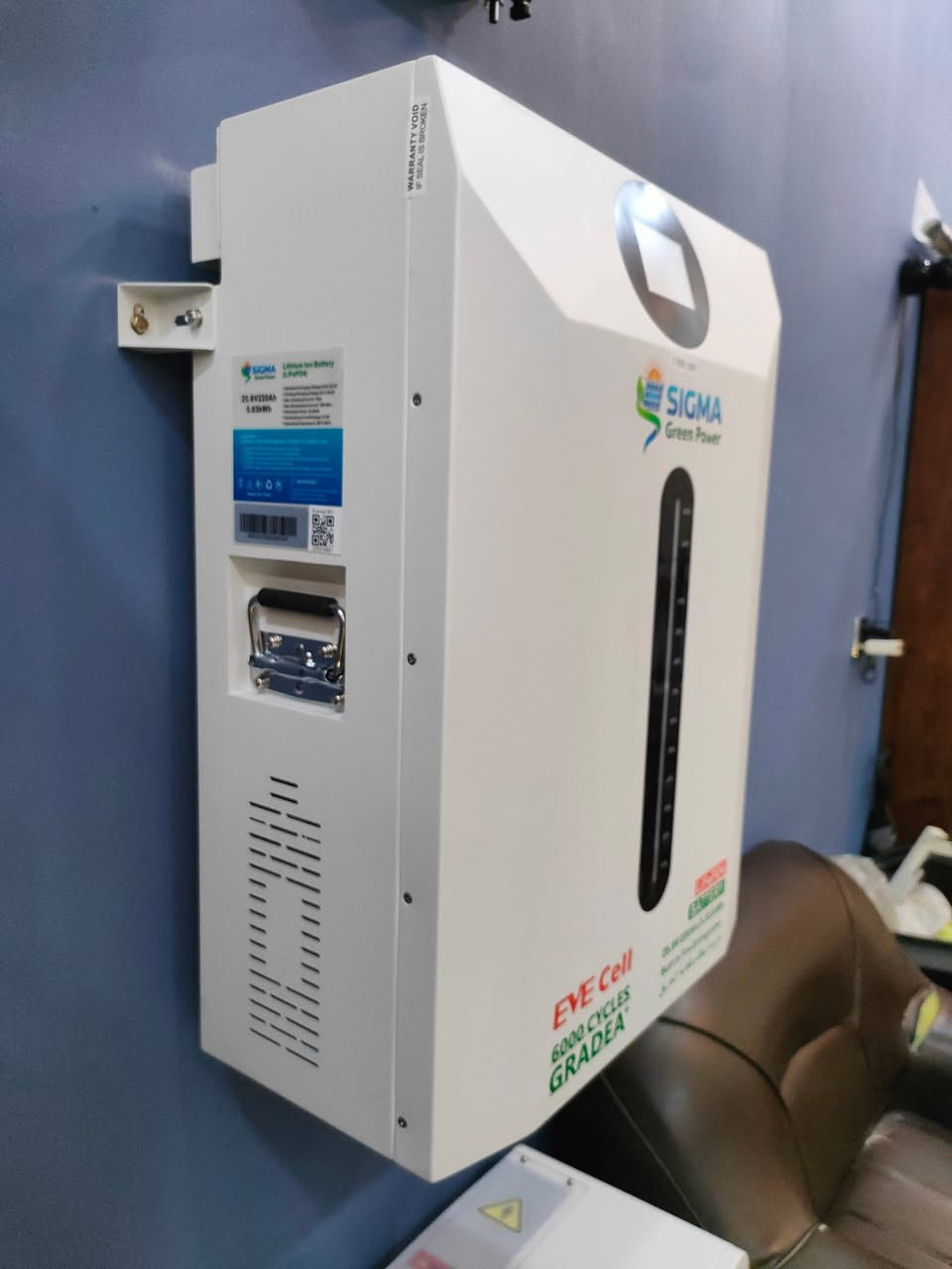 متوفر لدى مكتبنا بطاريات 5kwh نظام 24 فولت 
خلايا Eve ضمان خمس سنوات صيانة 
سعر البطارية 1,050,000
متوفر توصيل لجميع المحافظات 
***********
***********
