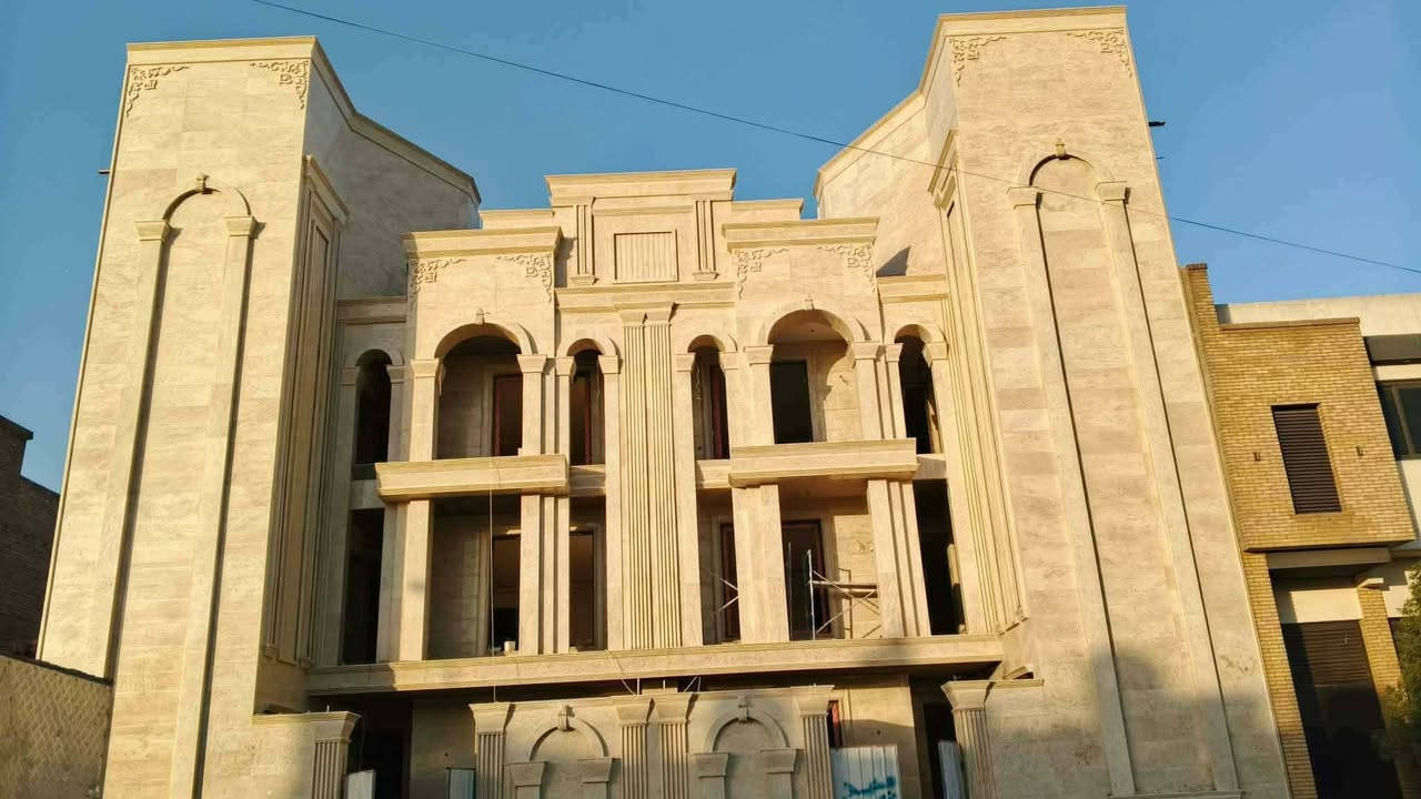 كادر لتغليف كافه انواع الواجهيات بلمرمر وحجر طريقه العمل لحيم ميكانيكي وانواع الديكورات ونقشات وبسعار مناسبة الاتصال او الاستفسار ***********
