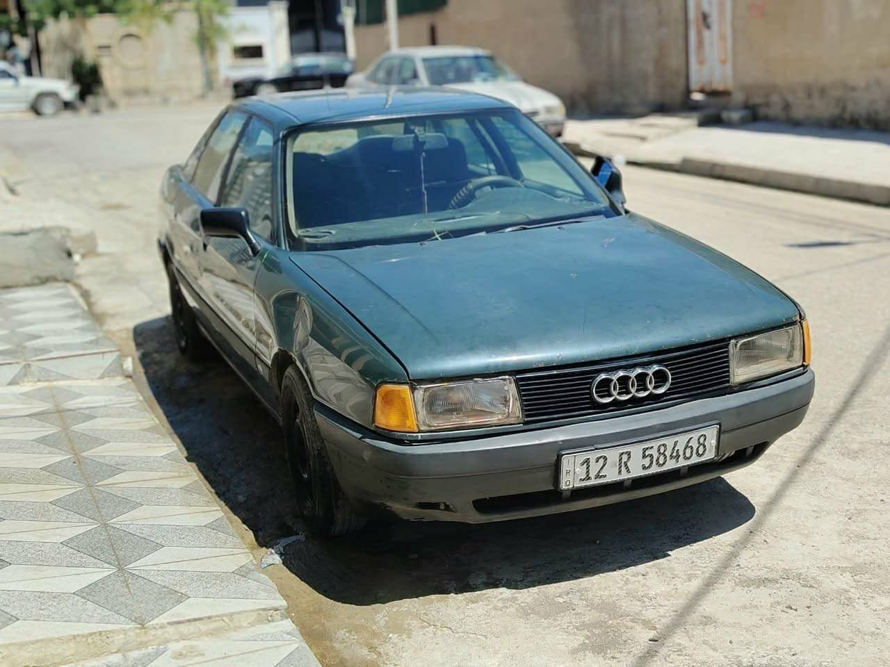 السلام عليكم اودي موديل 89مكينه 0.8محرك كير شرط أني الشرعي سنويه لغايه 2030 بيها طخه بالجاملغ مثل ما واضح بالصورة رقم الهاتف *********** السعر 30وبيها مجال مكانها موصل الايسر

