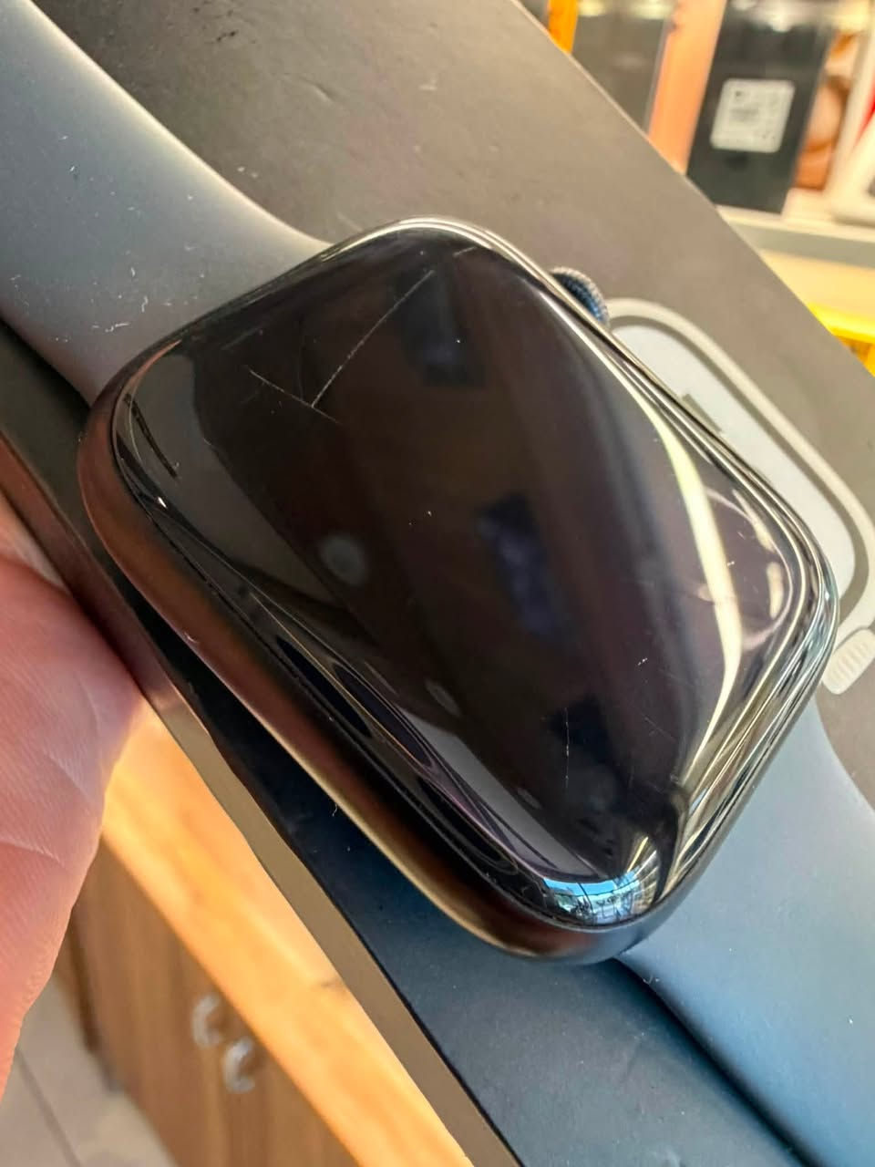 ⌚ Apple Watch Series  7 Nike
✅ الحجم: 45 ملم
✅ صحة البطارية: 95%
✅  السعر  225 الف
📍 الموقع: بغداد – الدورة
*********** اثير  📲
