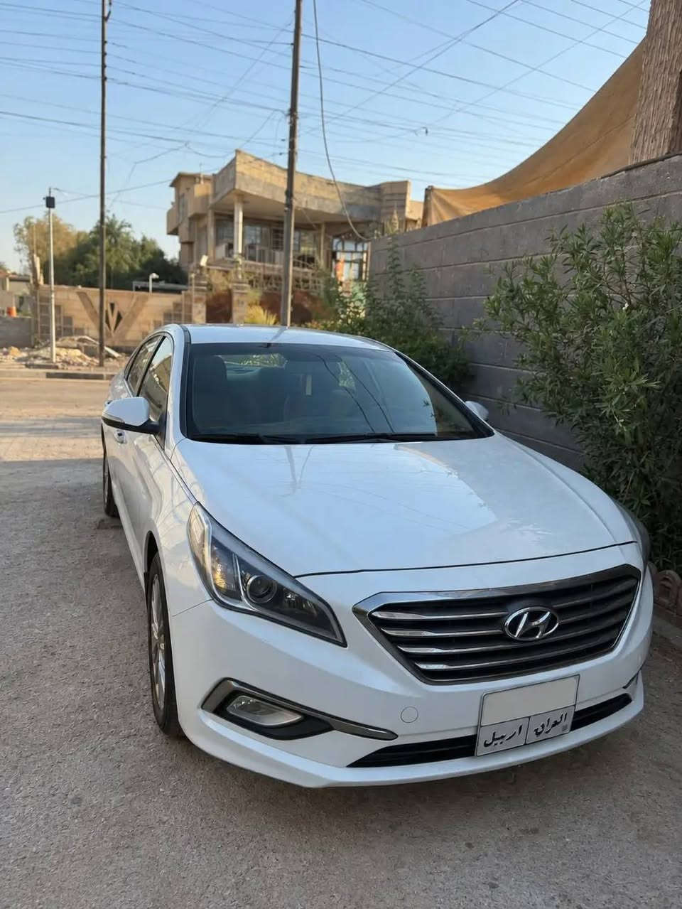 هونداي سوناتا ٢٠١٦ خليجي رقم اربيل سنوية منتهية كفالة من الضربة والصبغ والبارد المحرك مفتوح بس رجع بلاد وبي ضمان السيارة جديدة استخدام شخصي جاهزة من كلشي محرك وكير حدادية وتبريد خير من الله السعر ١٣٧ وبي مجال العنوان البصرة ***********
