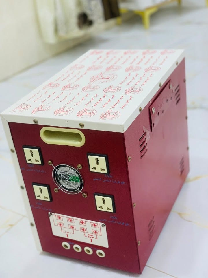 سلام عليكم رافع فولتيه دلكسي الأصلي نحاس 100/100للبيع
يرفع من 80V الي  220V 
مستخدم ثلاثة اشهر فقط
السعر 275وبيه مجال قليل 
للاستفسار ***********
