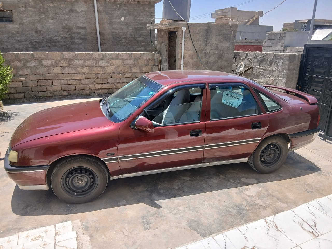 تم تنزيل السعر بيع مستعجل
اوبل فكترا للبيع موديل 1991

كير ومحرك شرط 

حجم المحرك 18

مصبوغه عام جماليه 

تدفئة شرط

كير اوتوماتيك 

رقم سليمانية شرط التحويل 

مكاني صلاح الدين الشرقاط 

السعر 40 نقد نقد 

‏‪***********‬‏
