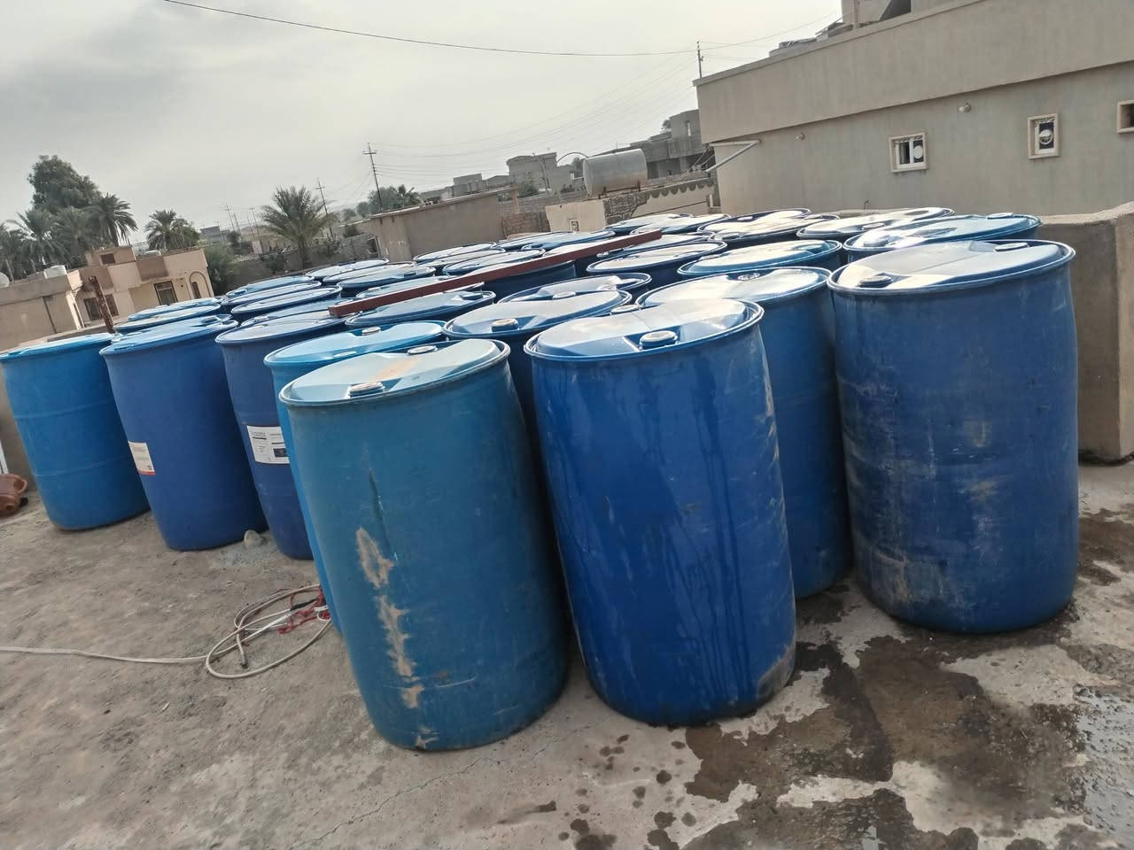 براميل بلاستك • أصلي • سهل التنظيف