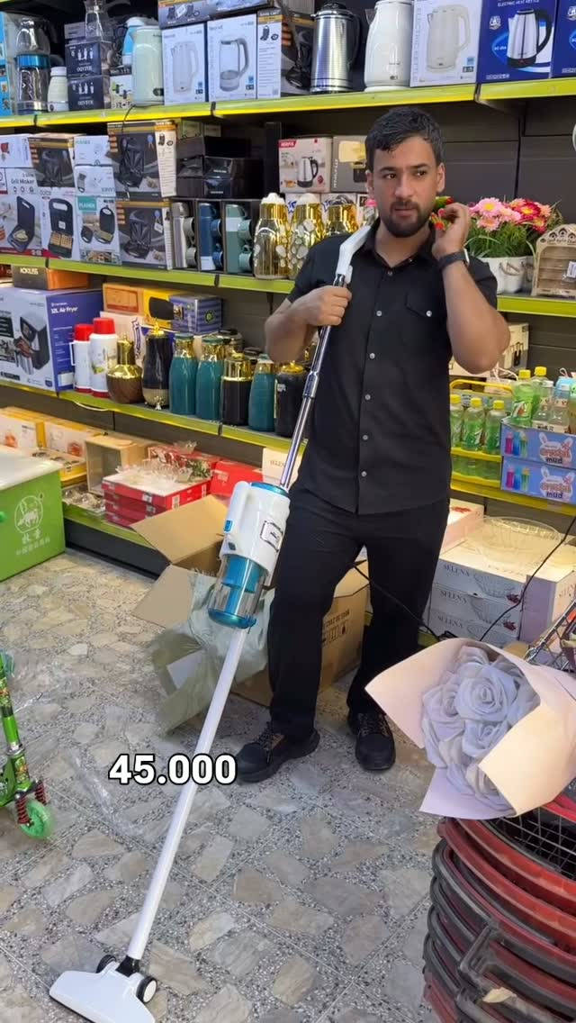 مكنسة كهربائية • أجهزة منزلية