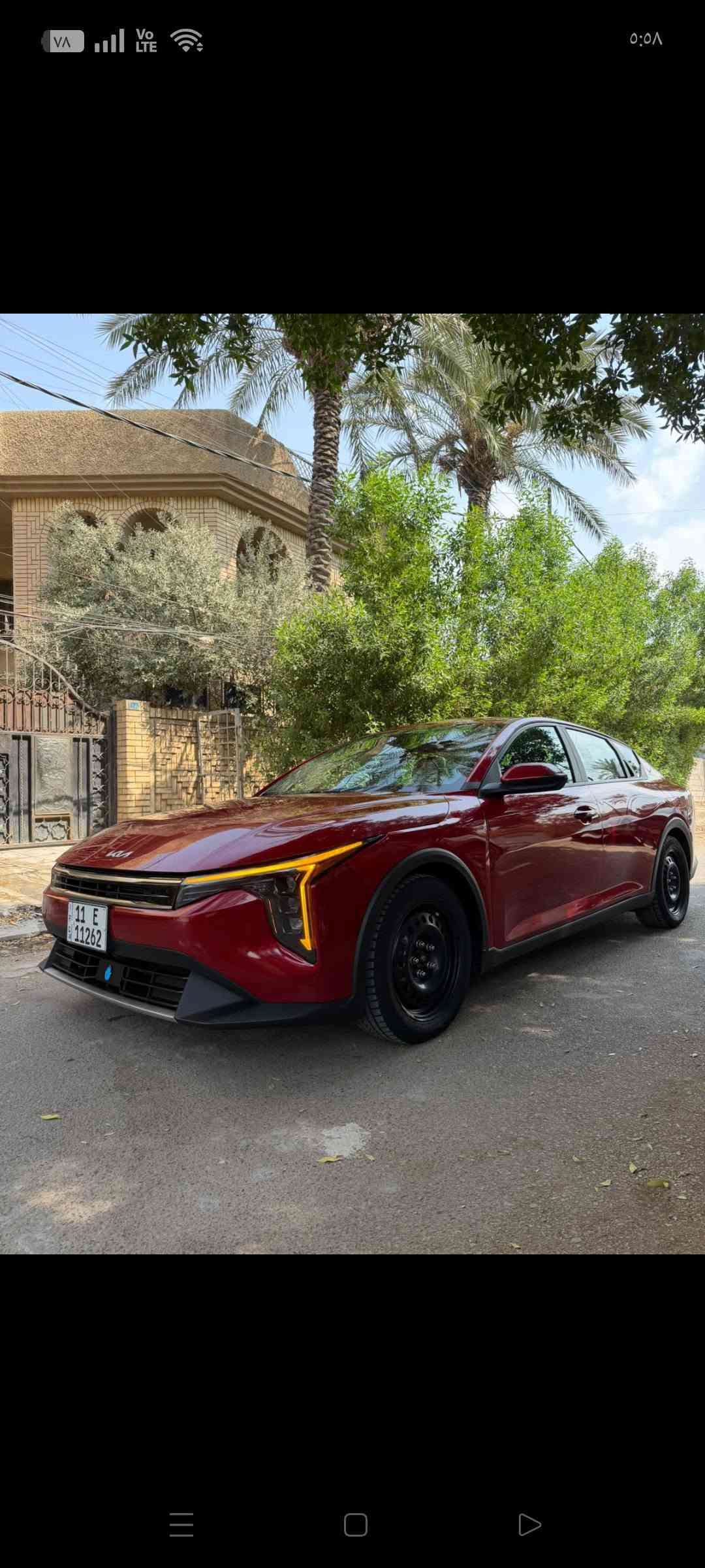 السلام عليكم كي فور موديل 25 ماشيه 15ميل بدون مراوس السعر 150قفل صارت عليه 158 كل تفاصيل بنشر *********** مكان السيارة الرمادي
