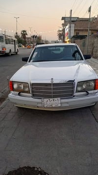 سيارة مارسيدس للبيع موديل (1990) مشروع وطني رقم انبار صاحبها موجود تحو...