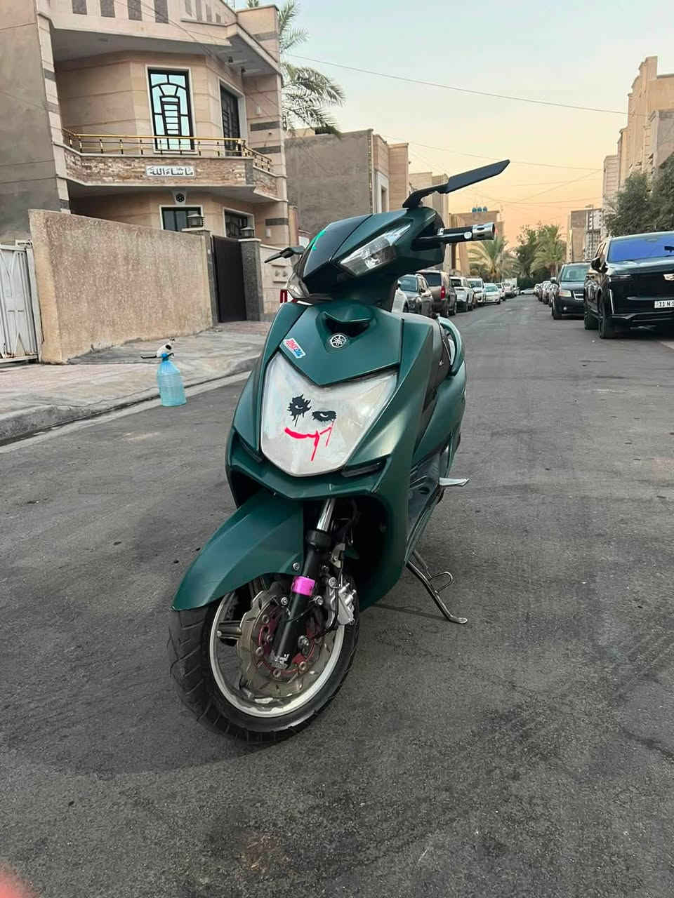 السلام عليكم سكنس شمعة (البيع او المراوس حسب القناعة) الدراجه مجفته المكينه بلادية ما ملعوب بيها غير التجفيت بيها نقوصات موضحة بل صور مكاني بغداد شارع فلسطين  
السعر 850 وبيها مجال حك الجية 
لاي استفسار الرقم 
***********
