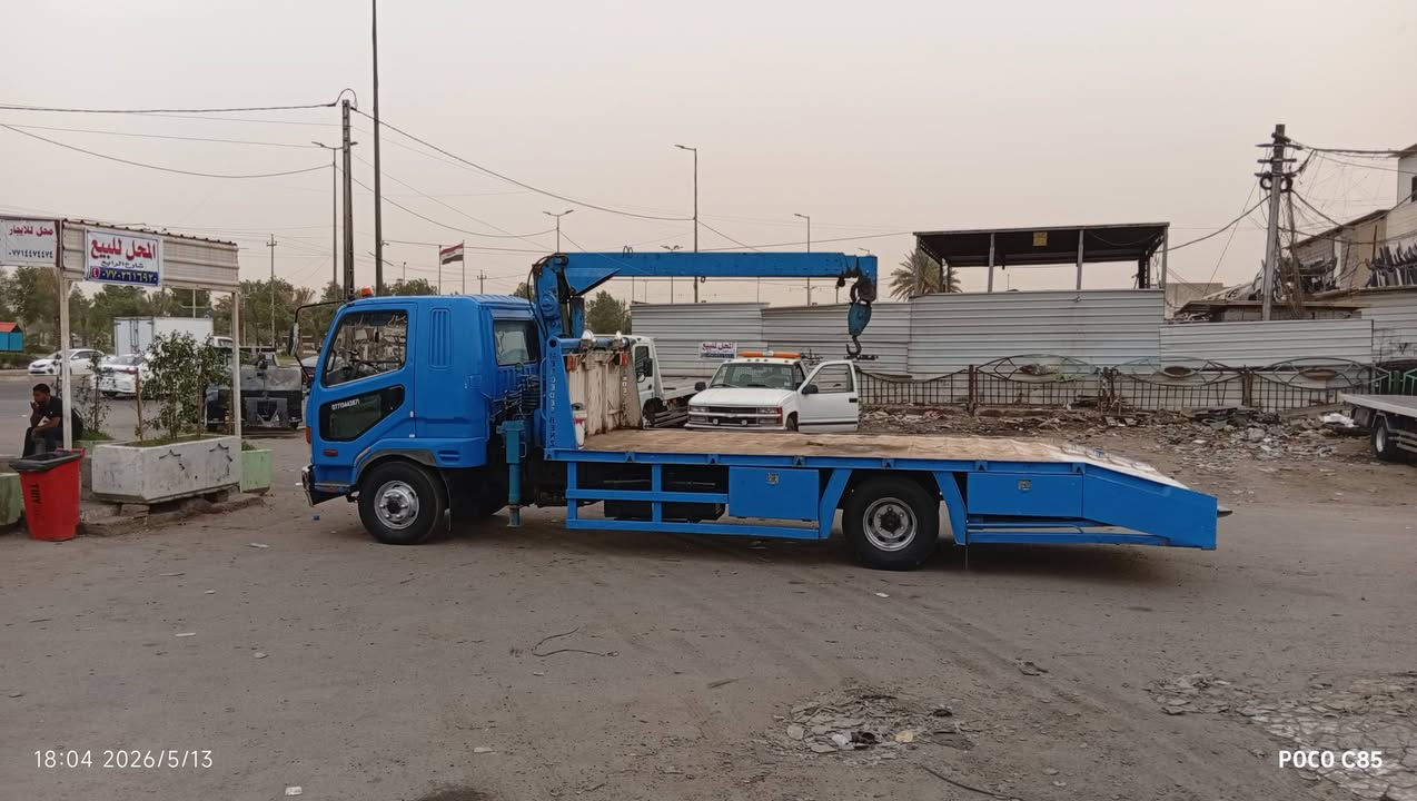 السلام عليكم كرين فوسه للبيع موديل 2000اصل 
مكينه وكير مكفل كرين سلايتين مكفول 
تخم تأير  الاستفسار على هذا الرقم ***********
حاتم كرين
