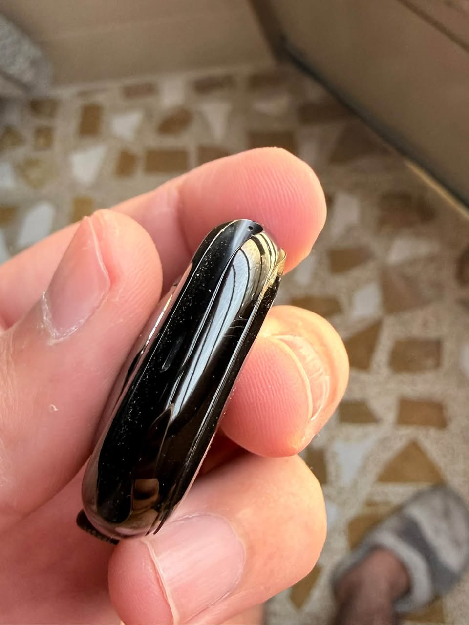 لا توجد تفاصيل

نص مكتوب في الصور:
- 3:40 Apple Watch مقترن الاسم Ahmed Apple Watch إصدار watchOS 26.3 (23S620) اسم الطراز Apple Watch Series 10 (GPS) تفاصيل الطراز علبة ٤٢ مم - ألومنيوم رقم الطراز MWWF3LW/A الرقم التسلسلي MNVWL3V921 عنوان Wi-Fi 9C:1A:25:99:0D:04 Bluetooth 9C:1A:25:90:A2:28 SEID العثور على Apple Watch يمكنك تحديد موقع Apple Watch، أو تمكين نمط الفقدان، أو مسحها باستخدام تطبيق تحديد الموقع. إلغاء اقتران Apple Watch