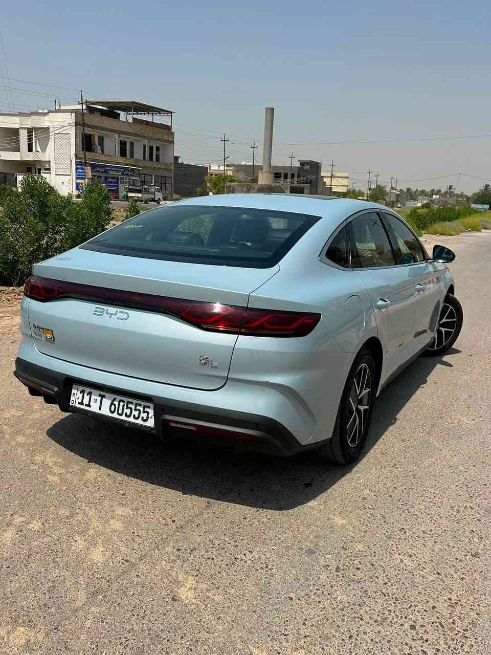 سلام عليكم BYD QIN L
موديل 2025
ماشية 21000
بطارية 120 كيلو
فتحة بنوراما 
خمس كاميرات 
رقم بغداد 
باقي المواصفات معروفة 
الرقم حلو 60555
السعر 26 ميلون 
الرقم ***********
