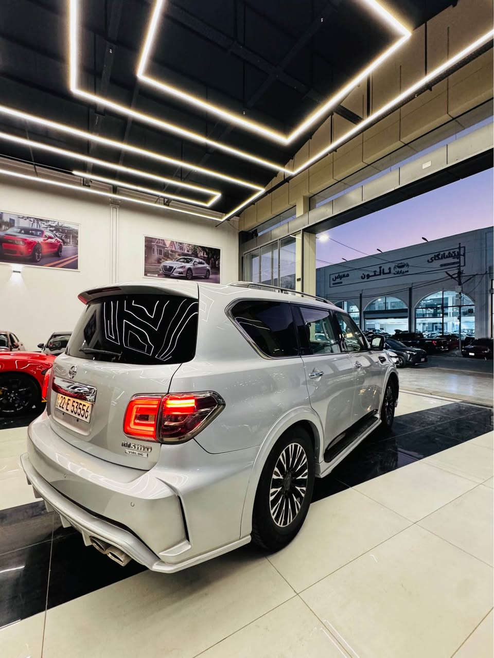nissan armada 2017 
سةيارةكي زور جوان بي مةسروف 
بةس بونيد سبوخة جاملخ بيلاد گوراوة 
بي ژوري ارباك بةس سوكان سيستةمة 
كير و مةكينةو هةموو شتيكي بةشةرتة 
مةكينةي نةكرايتةوة 
مواسةفات / كوشن شامو بسمة شاشة حساس فوليوم كوشن كارةبايي و زور مواسةفاتي تر تةنها سلايد نية
شوين هةولير 
سعر ١٨٧$ كةميك مةجال 
Ⓜ️*********** كورك واتساب 
نيسان ارمادا ٢٠١٧ فول ماحدا سلايد 
سيارة بوند سبخ و جالخ بدل بيلادي بدون دواخل ارباك ستيرن واجع سيستم بيلادي 
كير محرك كهربائي كولها شرت مامفتوح شرت 
مكان سيارة اربيل معرض توربو كارس
سعر ١٨٧$ بي مجال شوية
Ⓜ️ ***********
كورك واتساب أربيل, العراق
