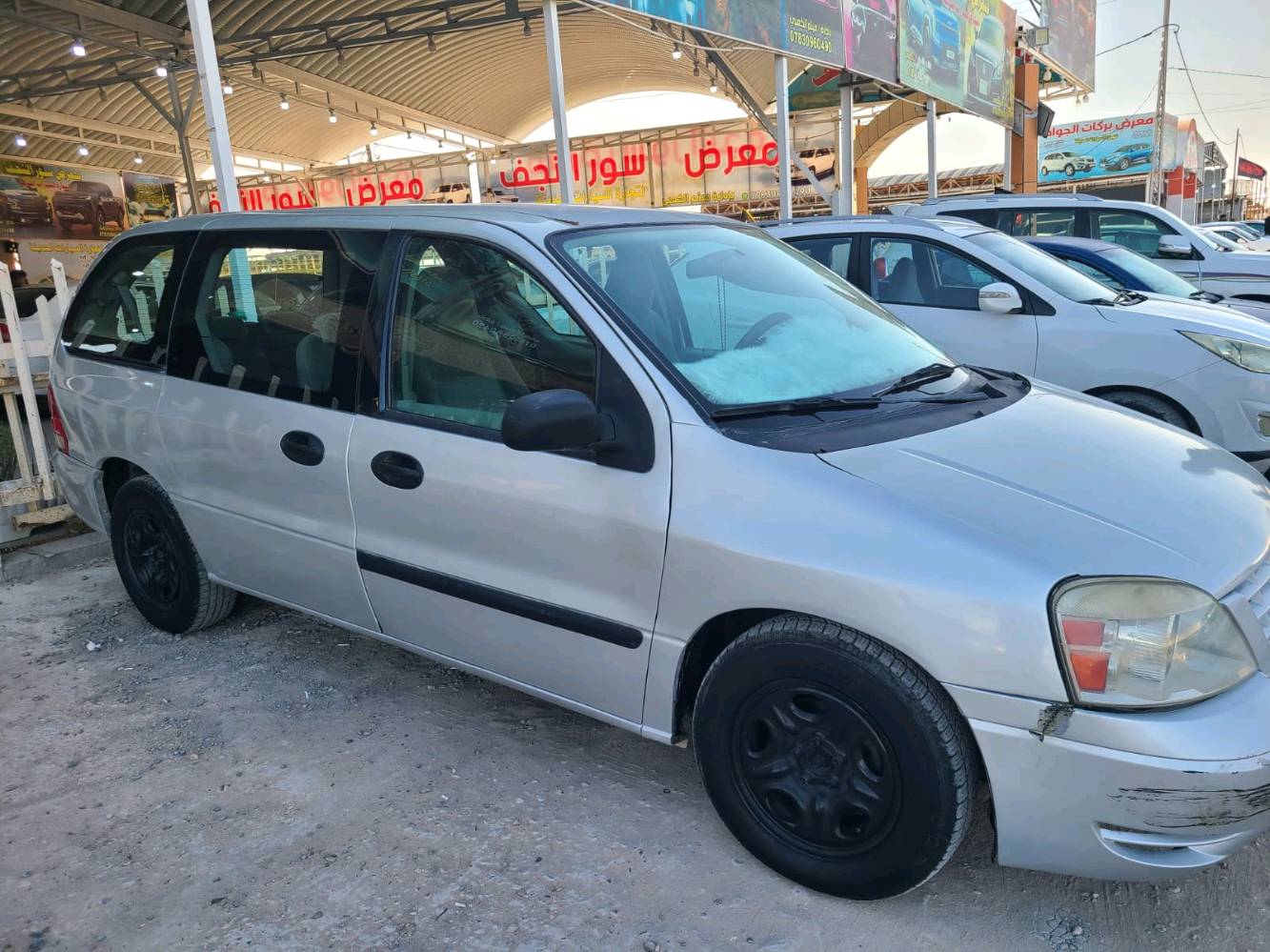 سياره للبيع فورد فري ستار
رقم بغداد دولي انكليزي موديل 2007 -- 7راكب محرك 3600 مكينه لاتبخر ولا تنقص مكان السياره نجف 
السعر 70 وبيها مجال
استفسار اكثر اتصال على رقم 
***********