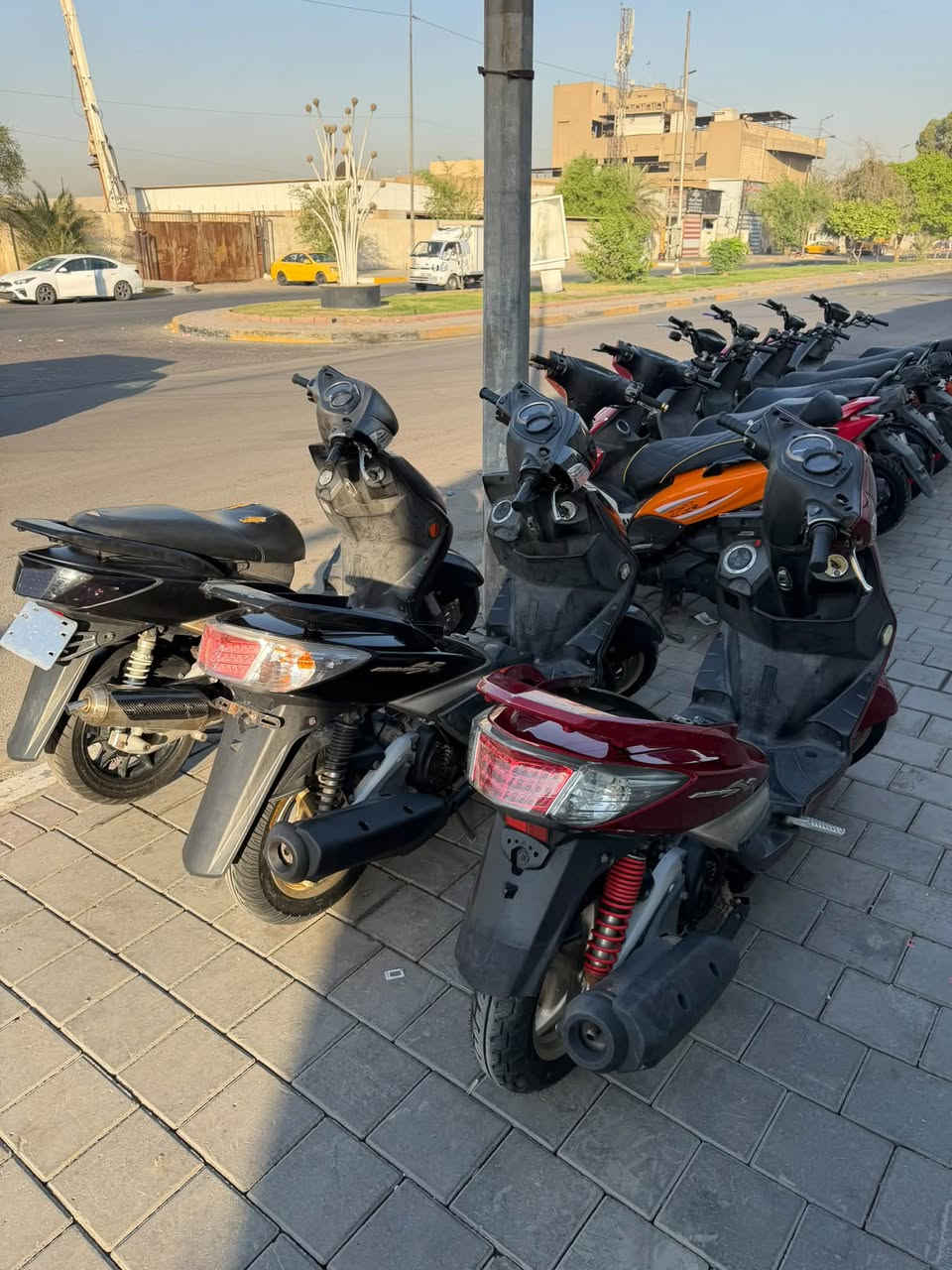 معرض الواثق لتجارة الدراجات النارية 
متوفر ياماها سكنس فحل طلاعات گولد 
دراجات جاهزة وكاملة باتري ومرايات 
مكفولة مكينة ممفتوحة وكفر اصلي 
تنباع نقد واقساط لحاملي ماستر كارت الرافدين 
شرفونا وتدللون 
العنوان بغداد شارع فلسطين الضلال 
سعر البلادي مليون 550 الف 
سعر الرياضية الاسود الطافي مليون و750 الف 
***********
***********
