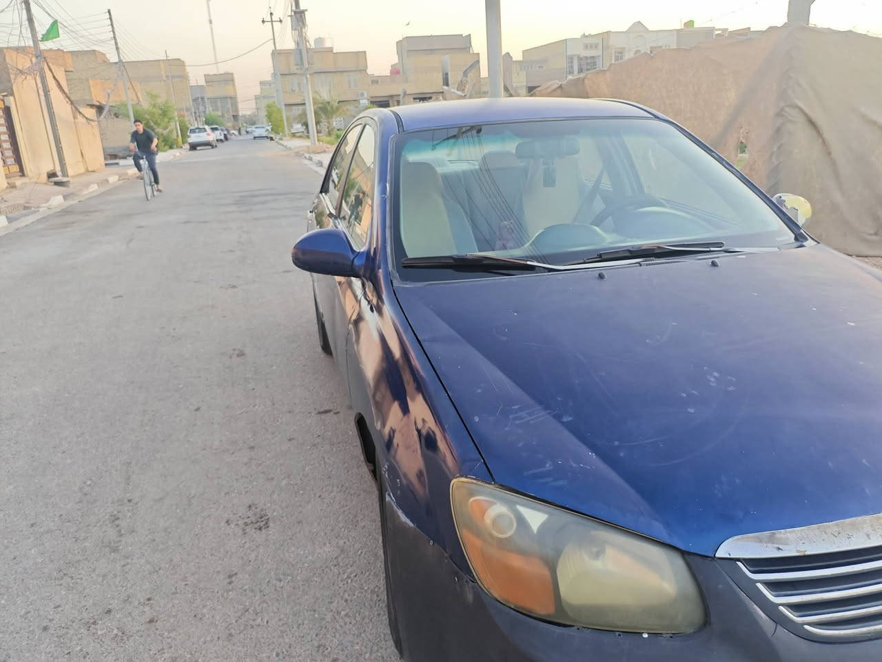 السلام عليكم
سبكترا مديل 2007 رقم بابل بسمي 
كير محرك حداديه نضاف تبريد شغال كشر السيارة تعبان 
رايدها 45 ورقة رقم الهاتف ***********
