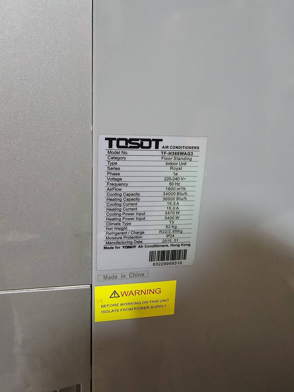 سلام عليكم TOSOT)، وتحديداً من سلسلة التصاميم الملونة المزخرفة (الأوف وايت/الذهبي). ٣ طن جهاز اخو الجديد ما مشتغل الجهاز الشراي يتفضل خاص او يتصل العنوان بغداد رقم الهاتف ***********
