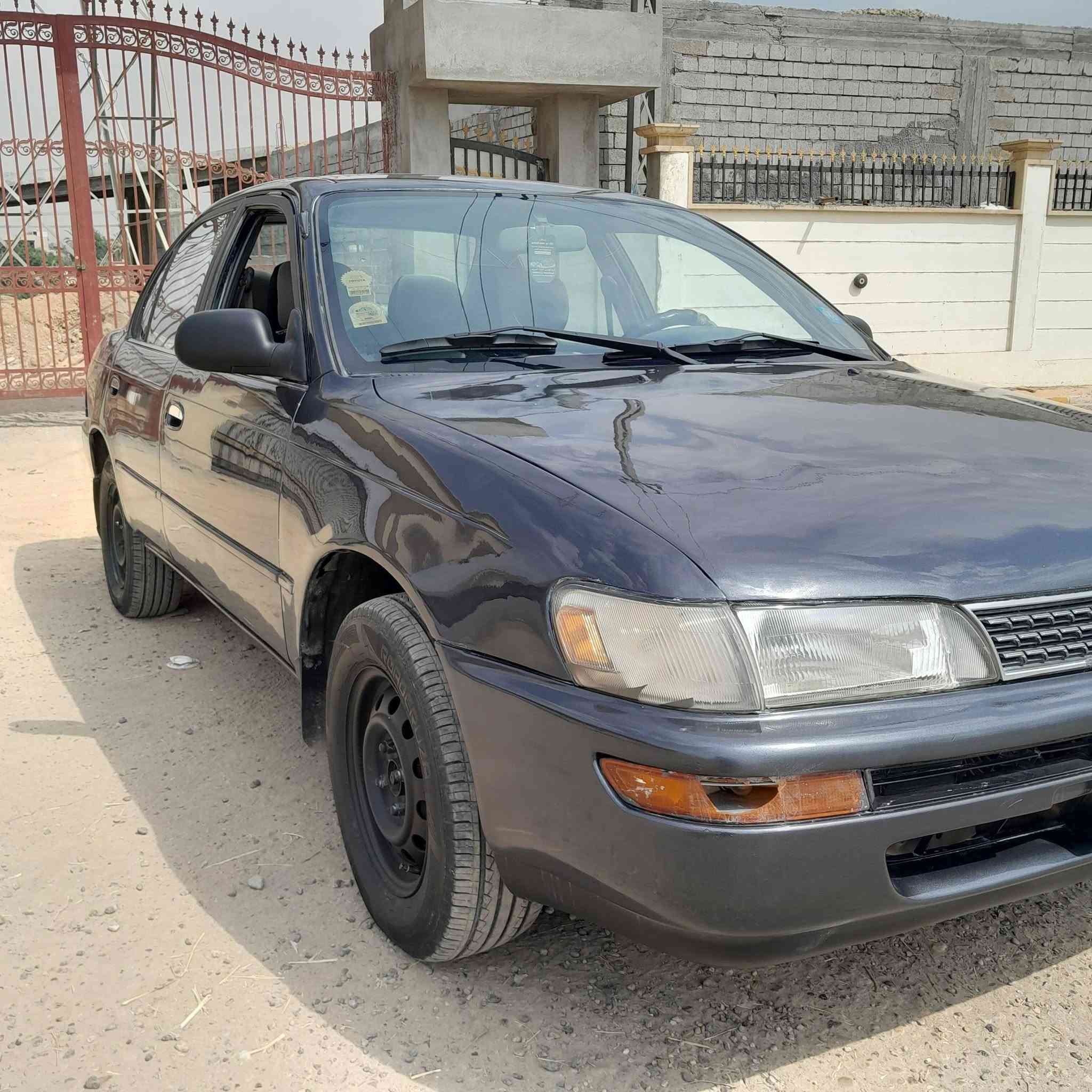 ألسلام عليكم للبيع كورلا موديل 1994رقم انيار دولي شرط التحويل محرك 1800 محرك كير حدادي مكفوله  تخم تايرات جديد صبغ عام بدون ضرر سبب الجراد السعر 45 وبيه مجال  مكان ألسياره صلاح الدين الضلوعيه معلومات أكثر أتصل ***********
