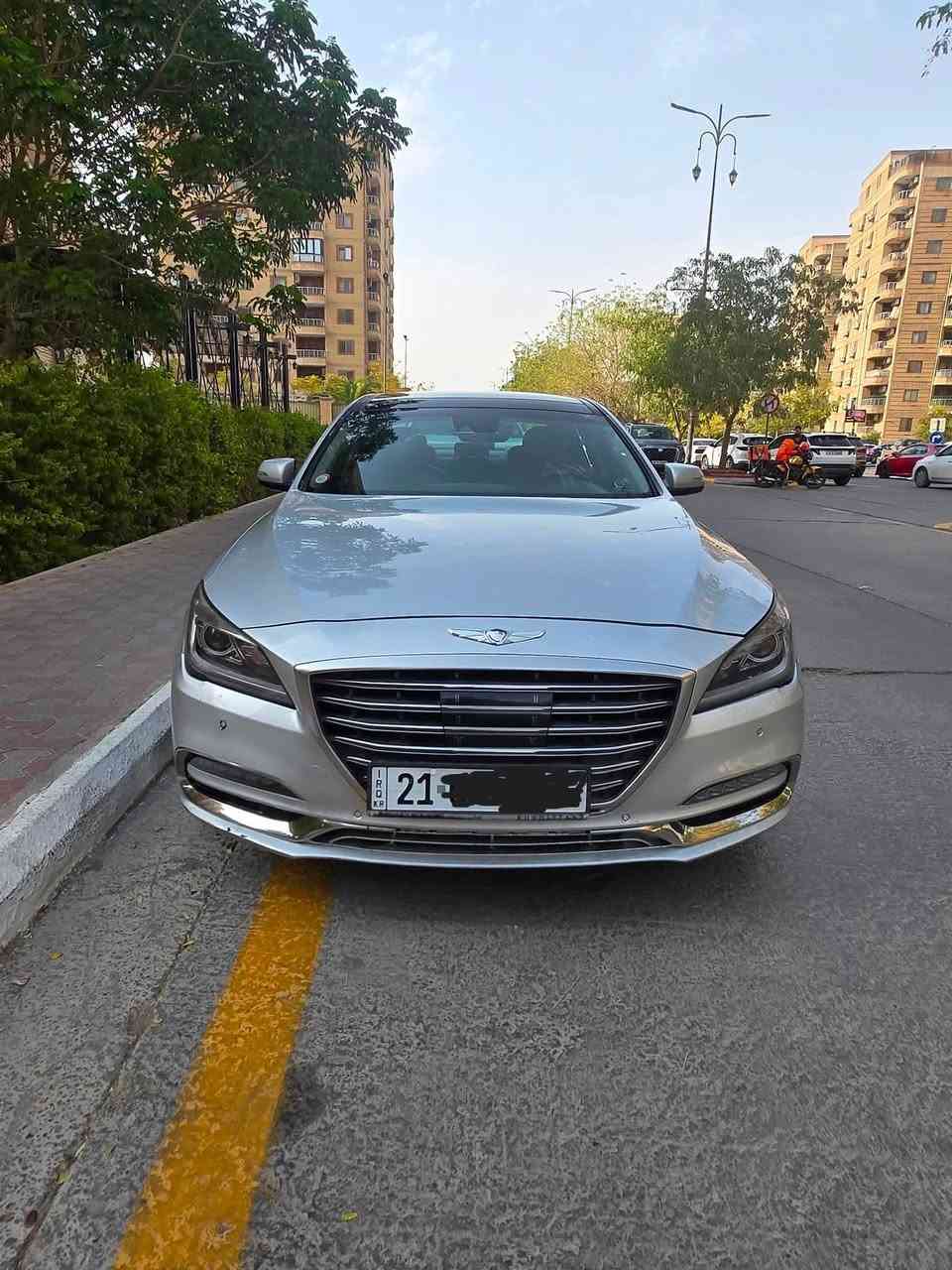 موديل : [  g80 2018 ]

المحرك : [ V6 / 3.8 ] 

الگير : [ أوتوماتيك ] 

الممشى : [ 97 الف ميل ]

اللون : [ فضـي - سلڤر ] 

الحالة : [ السيـارة وارد أمريكـا ضررهـا باب والجاملغ الخلفي جهة السائق ]

[ الـــــمـــواصــفـــــات ]

- السيـارة فووول  1 / 1 

الموقع : [ بغـداد ] 

للتواصل واتس اب  : [ *********** ] 
السعر 165 وبي مجال
