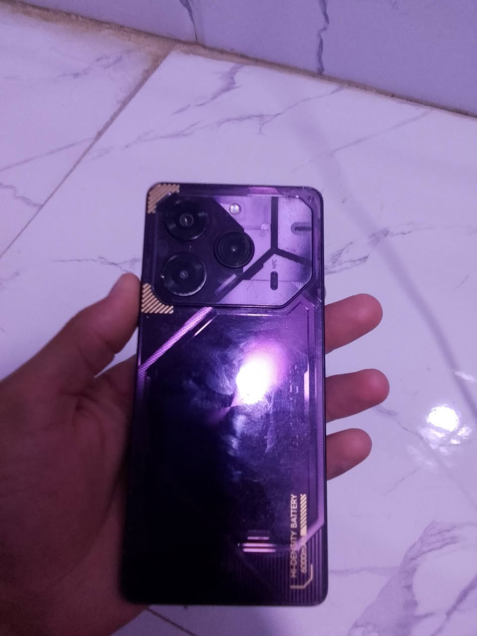 TECNO POVA 6 Pro 5G
الرام: 12GB + 12GB 

 الذاكرة: 256G
كفر ولزكه بي 
السعر 210 الف 
تواصل خاص او ع رقم 
***********
