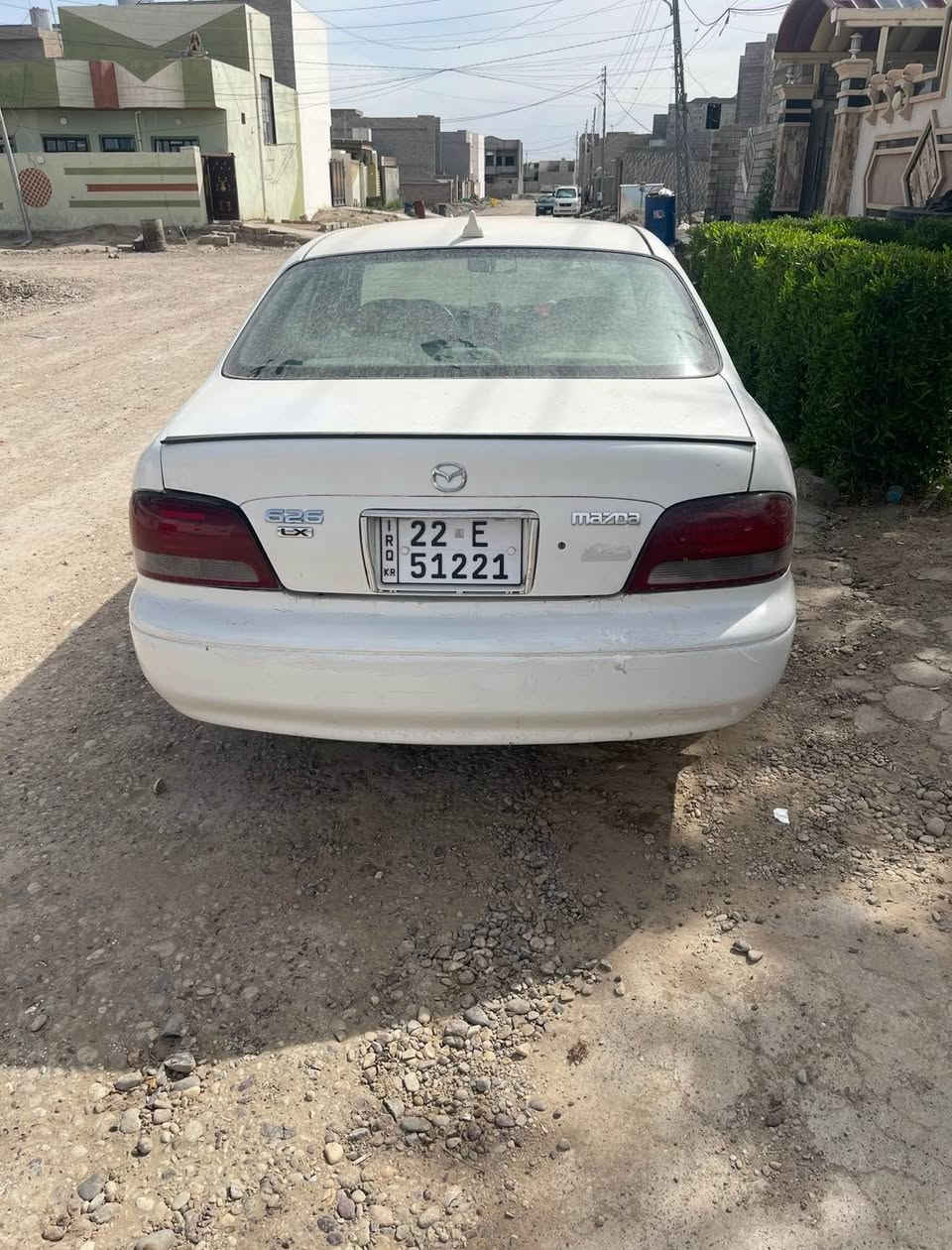 سيارة مازدا موديل 2001رقم اربيل انكليزي تبريد شغال 
كير ومحرك شرط مراوس هم يرهم السعر 50وبيها مجال 
*********** Singapore
