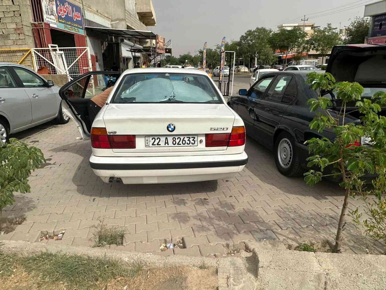 بي ام ٥٢٠ • موديل ١٩٩١ • رقم كركوك