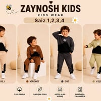 ZAYNOSH • قطن ١٠٠٪ • مقاس ١-٤