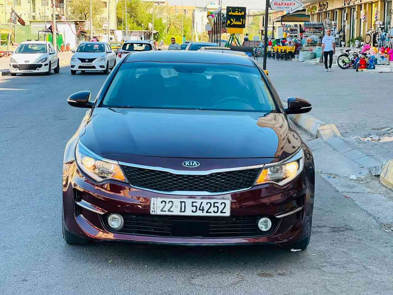 السلام عليكم كيا اوبتما 2018 حادث جاملغ وبنيد السعر 108 بيهه مجال بسيط رقم اربيل الجديد باسمي سنويه جديده وهزه جديده للاستفسار *********** مكاني بغداد بغداد, العراق
