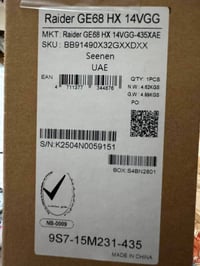 MSI GE68 • RTX ٤٠٧٠ • رام ٣٢