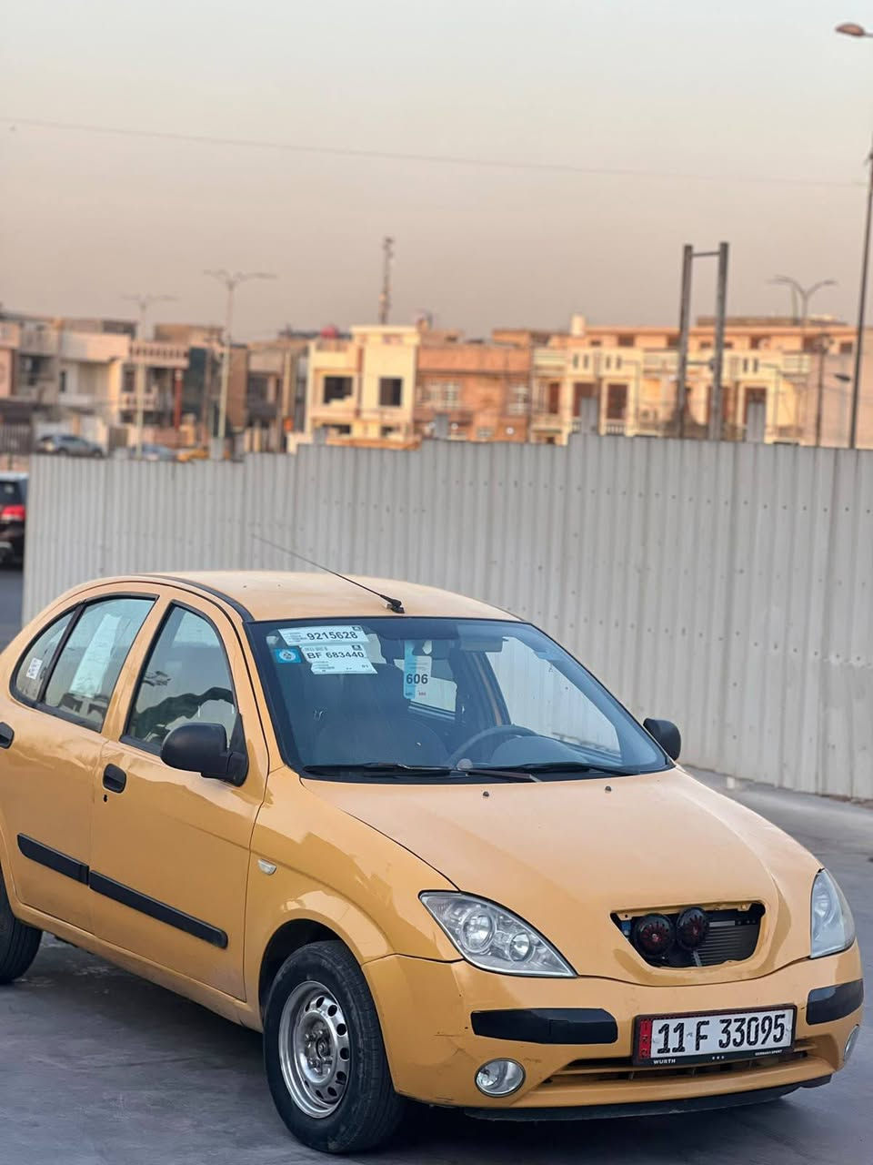 سلام عليكم طيبه البيع سياره نضيفه حييل صدر أمامي وخلفي جديد كير ومكينه كفاله تخم تاير جديد مصفره هيهه سياره بسمي تحويل ثاني يوم  تبريد ميشتغل بس السعر 38وبيه مجال شي قليل هاذ رقمي اتصال عليه وبيك خير وتدلل ***********
