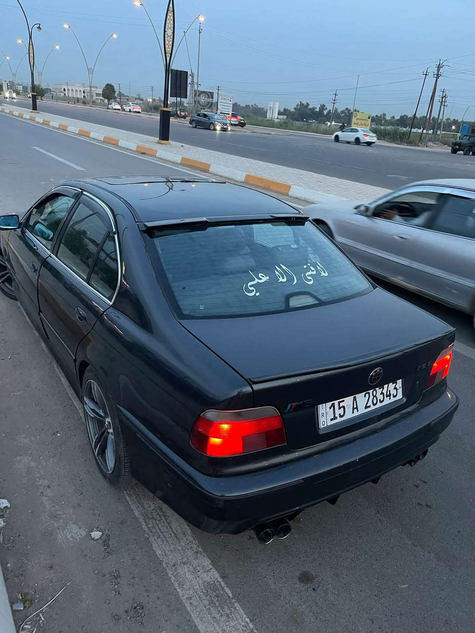 E39 528i • كت M كامل • حادث خلفي