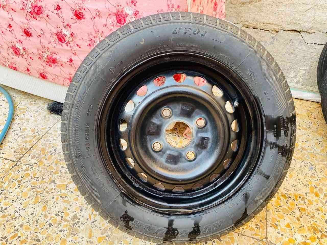 تايرات اثنين اخوالجديدمع الويل السعر٧٠العنوان كربلاء
***********

