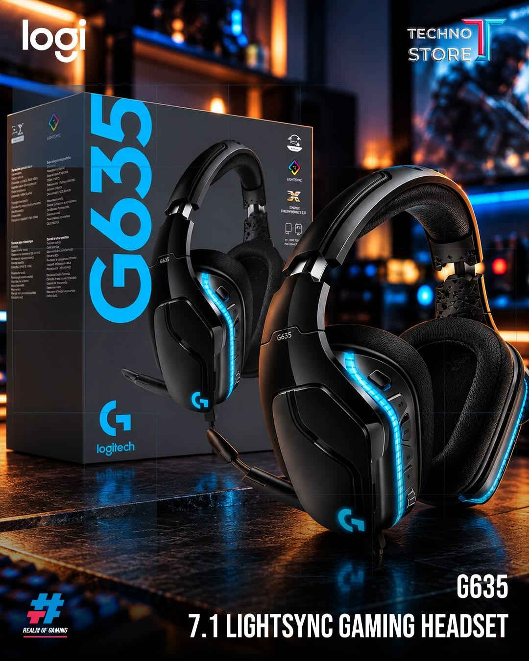 🎧🔥 سلسلة سماعات Logitech G — جاهزة ترفع مستوى لعبك!
من الأداء الاحترافي إلى تجربة الـGaming اليومية، اختَر السماعة اللي تناسب أسلوبك:

🎮 ASTRO A50 X — تجربة لاسلكية متقدمة مع قاعدة الشحن وPLAYSYNC.

⚡️ ASTRO A30 — لاسلكية متعددة الاستخدامات للـGaming والموبايل.

🎯 ASTRO A10 — أداء قوي وتصميم عملي بسعر مناسب.

🔥 G635 — صوت Gaming قوي مع تصميم مخصص للاعبين.
أي موديل تختار؟ 👀🎧
📩 للطلب والاستفسار راسلنا على الخاص

📦 متوفرة لدى Techno Store

📦❤️‍🔥 توجد خدمة توصيل داخل بغداد والمحافظات ❤️‍🔥📦

✅ الموزع المعتمد لشركة Funko بالعراق

✅ موزع معتمد لبطاقات Yu-Gi-Oh! بالعراق

‌‎1️⃣ الفرع الأول

بغداد - الكاظمية - شارع اكد

📞 ***********

‌‎2️⃣ الفرع الثاني

بغداد - شارع الصناعة - قرب شركة النبع

📞 ***********

📞 ***********

نص مكتوب في الصور:
- logi astro TECHNO STORE ASTRO A50 X LIGHTSPEED REALM OF GAMING
- logi astro TECHNO STORE REALM OF GAMING ASTRO A30 LIGHTSPEED
- logi astro TECHNO STORE # REALM OF GAMING ASTRO A10 WIRED GAMING HEADSET
- TECHNO STORE G635 7.1 LIGHTSYNC GAMING HEADSET