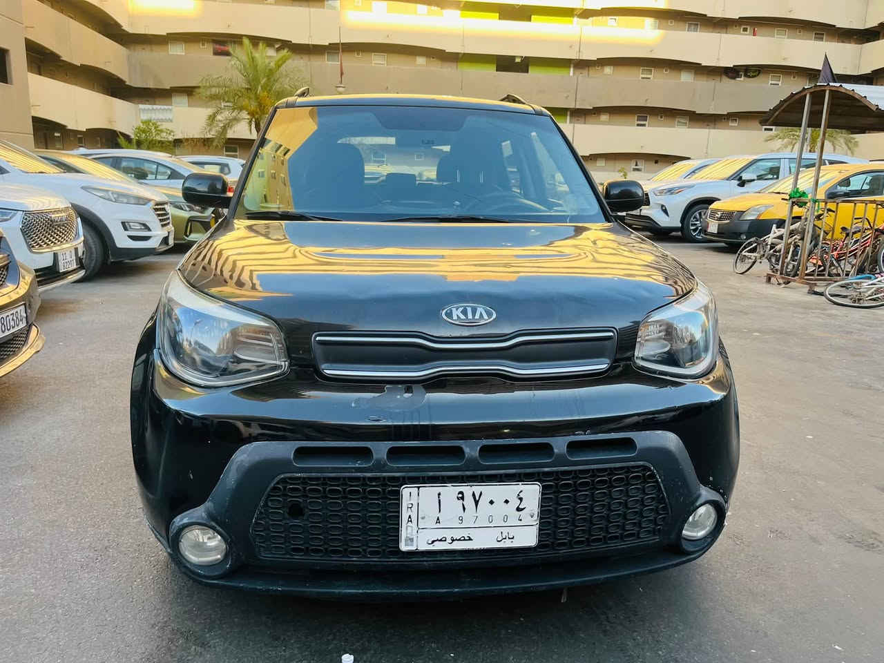 سلام عليكم
كيا صول 2016 
وارد امريكي 
محرك 1600 g
سياره كامله ماناقصها اي شي
بيها تبديل بنيد بامريكا
وبلعراق بيها صبغ بابين وجاملغ لخلفي معمر 
رقم بابل 
سعر 82 
رقمي *********** واتساب
مكاني بغداد بسماية
